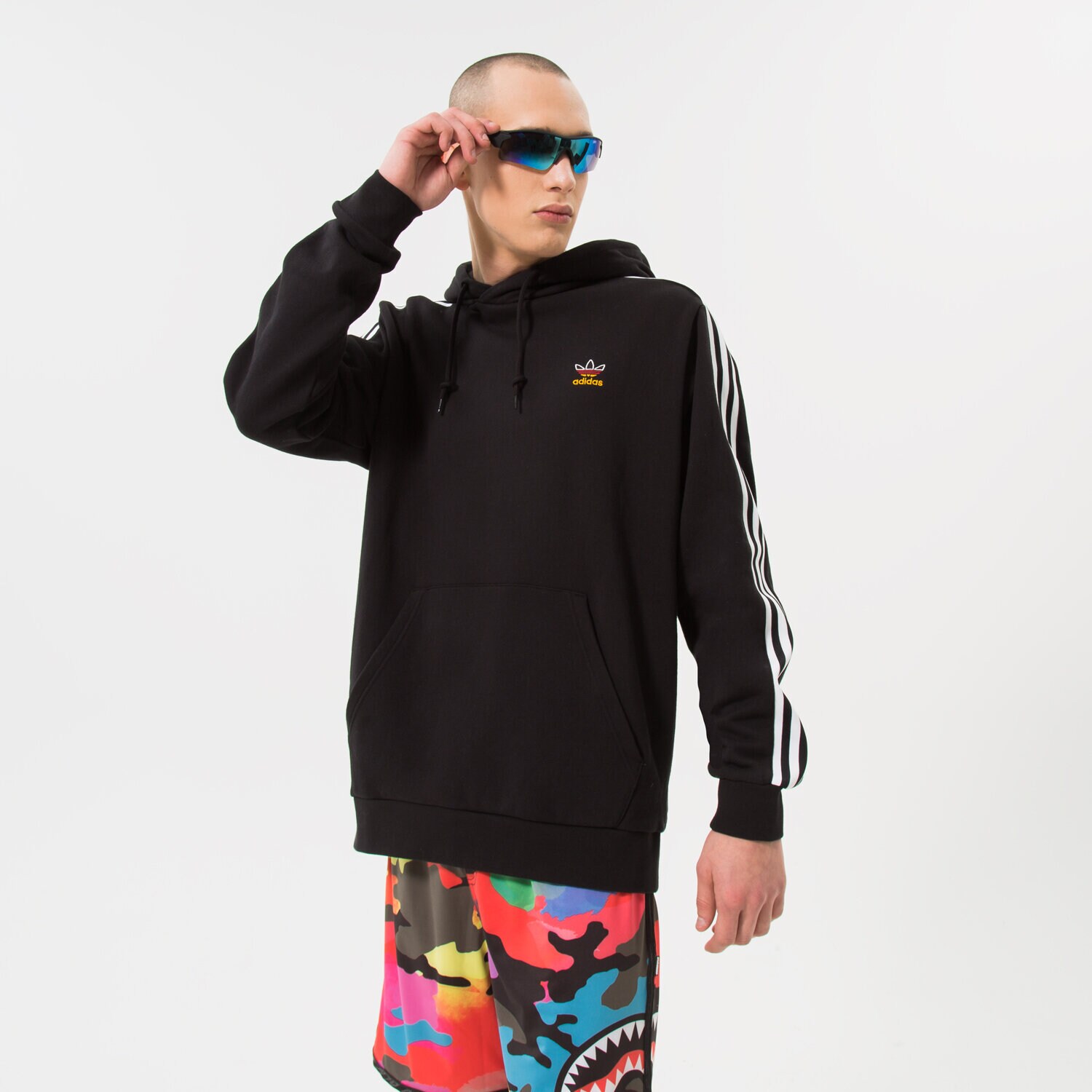 Herren ADIDAS HOODIE FB NATIONS HDY HK7396 Schwarz