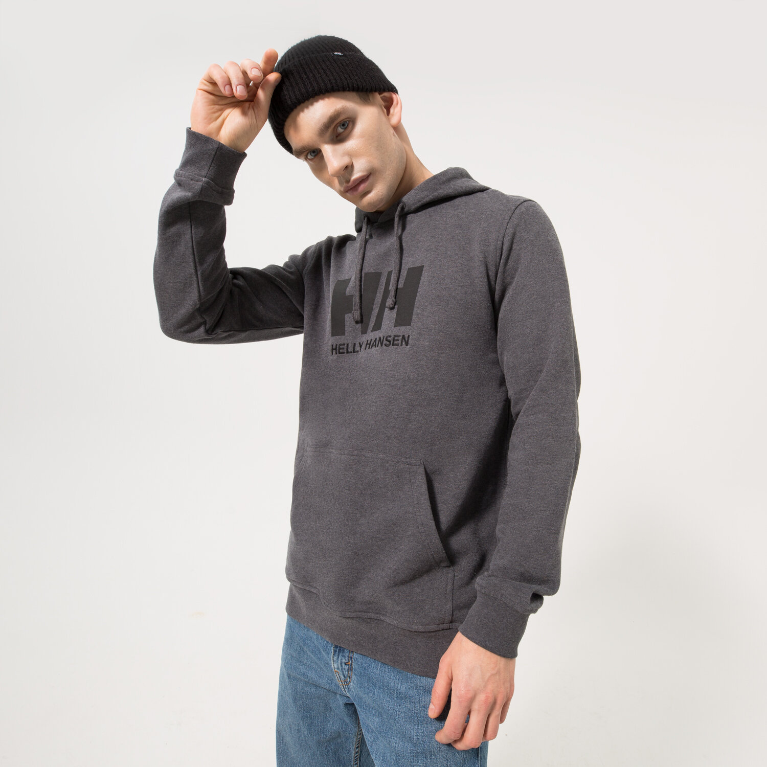 Herren HELLY HANSEN HOODIE HH LOGO HOODIE 33977981 Grau