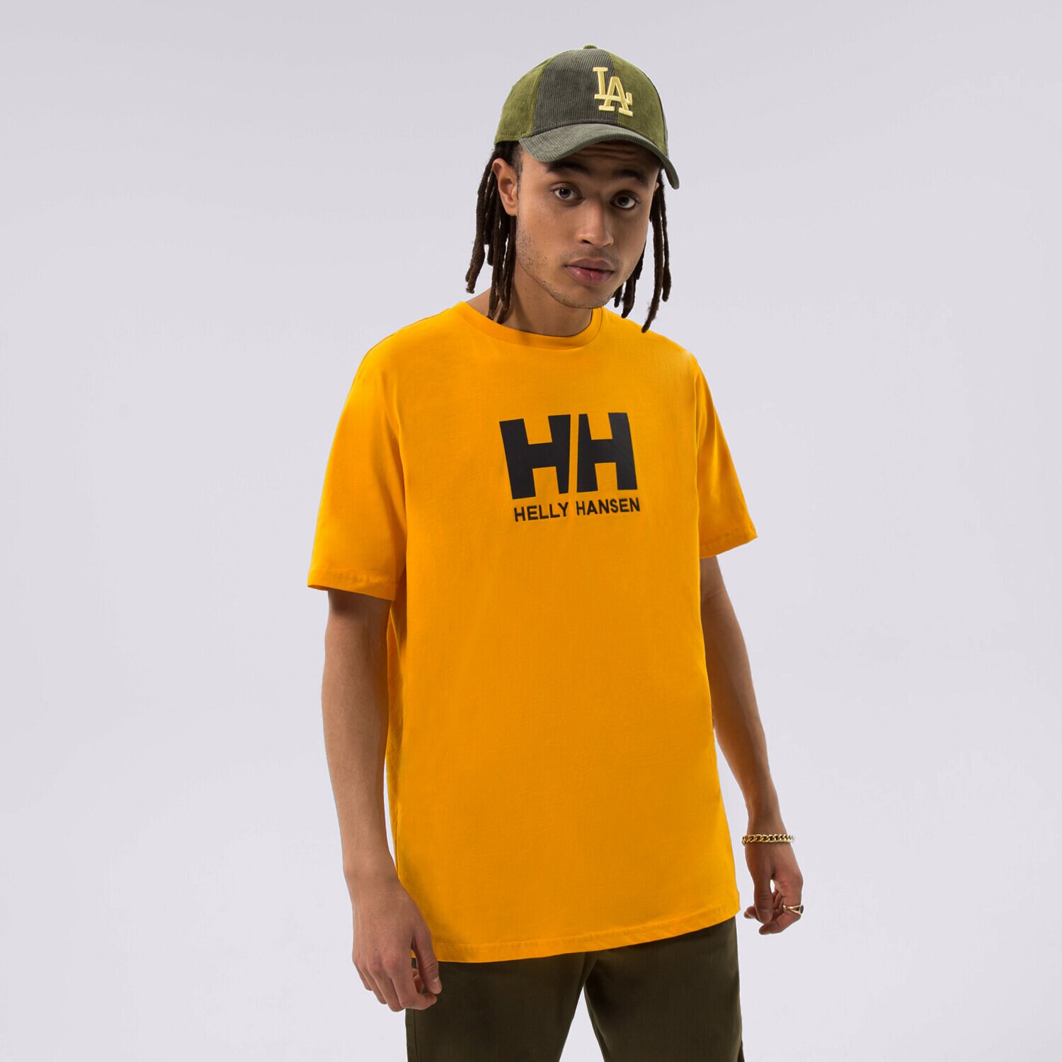 Herren T-Shirt HELLY HANSEN T-SHIRT HH LOGO T-SHIRT 33979328 senfgelb