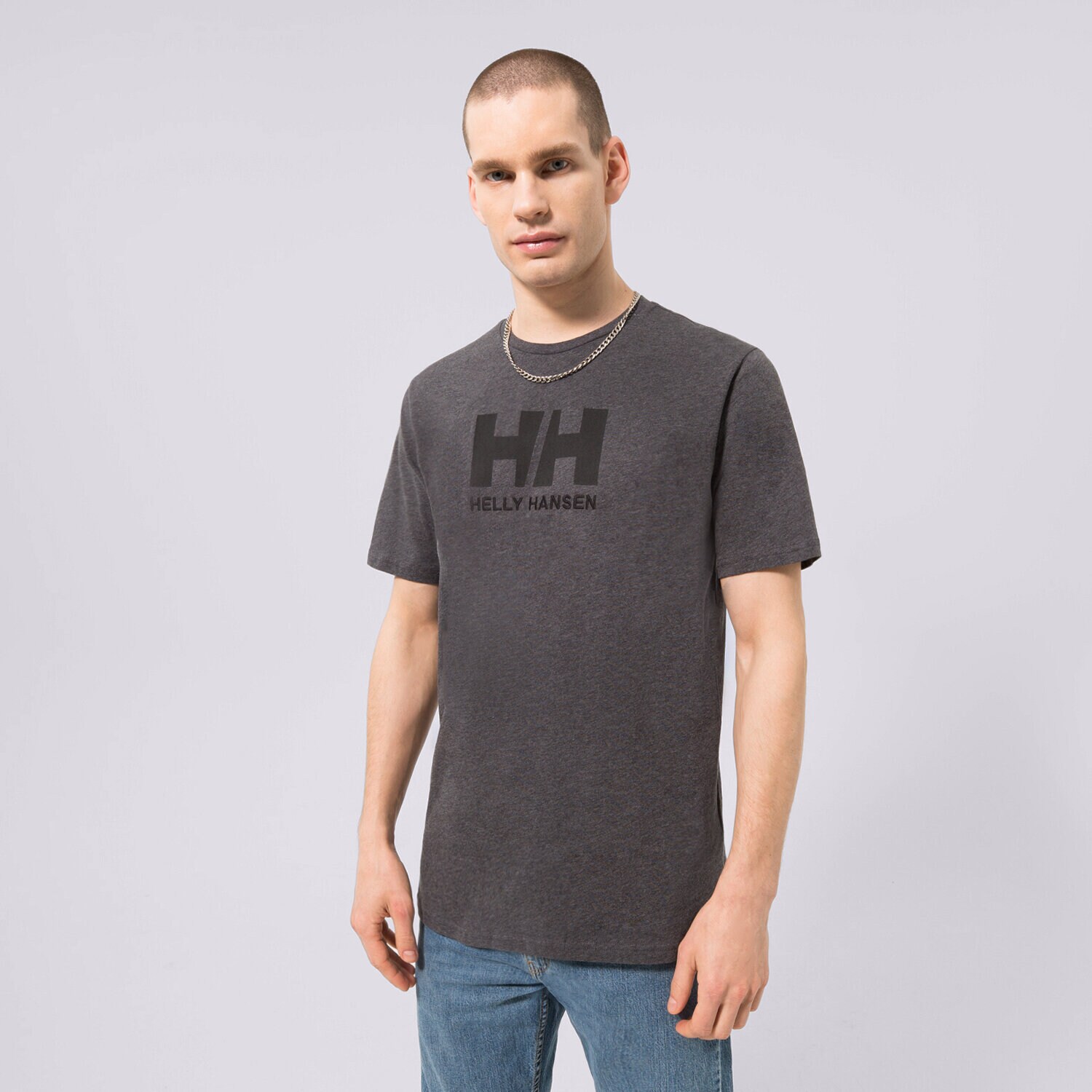 Herren T-Shirt HELLY HANSEN T-SHIRT HH LOGO T-SHIRT 33979982 Grau