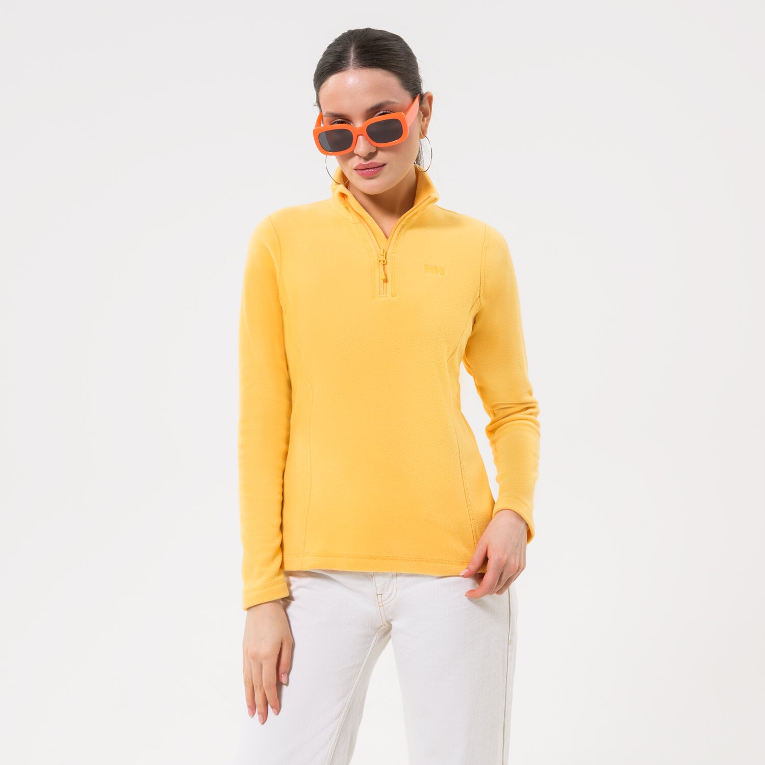 Damen HELLY HANSEN FLEECESHIRT W   DAYBREAKER 1/2 ZIP FLEECE 50845341 Gelb