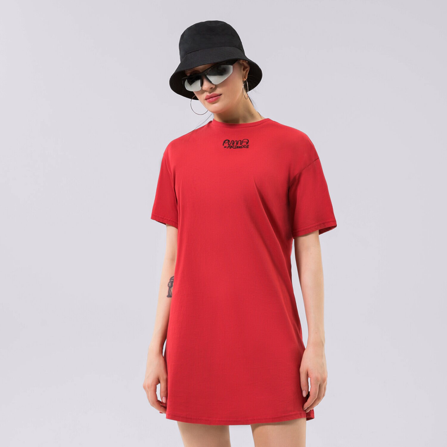 Damen Kleid PUMA KLEID 530656 530656 22 Rot