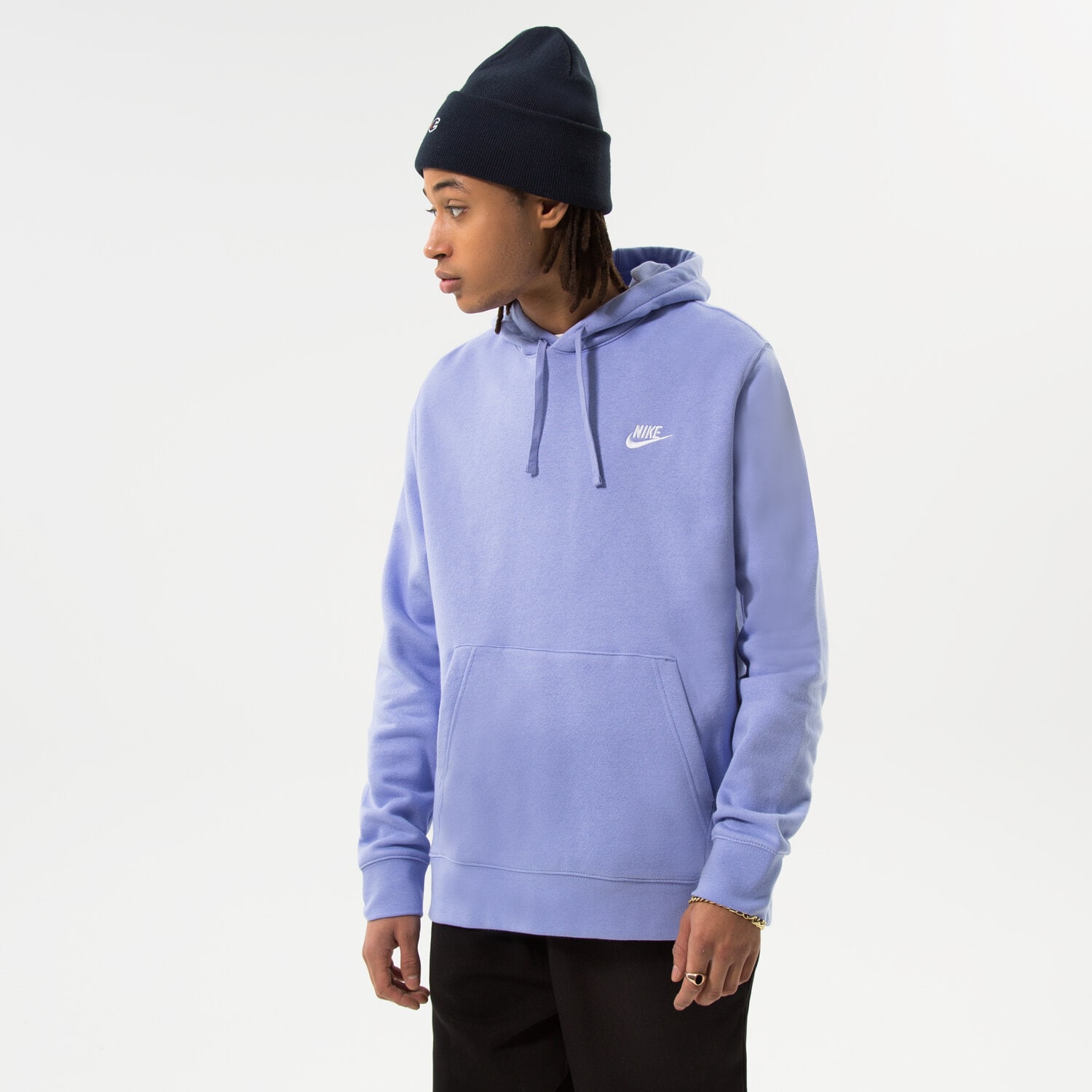 Herren NIKE HOODIE M NSW CLUB HOODIE PO BB BV2654-569 Violet