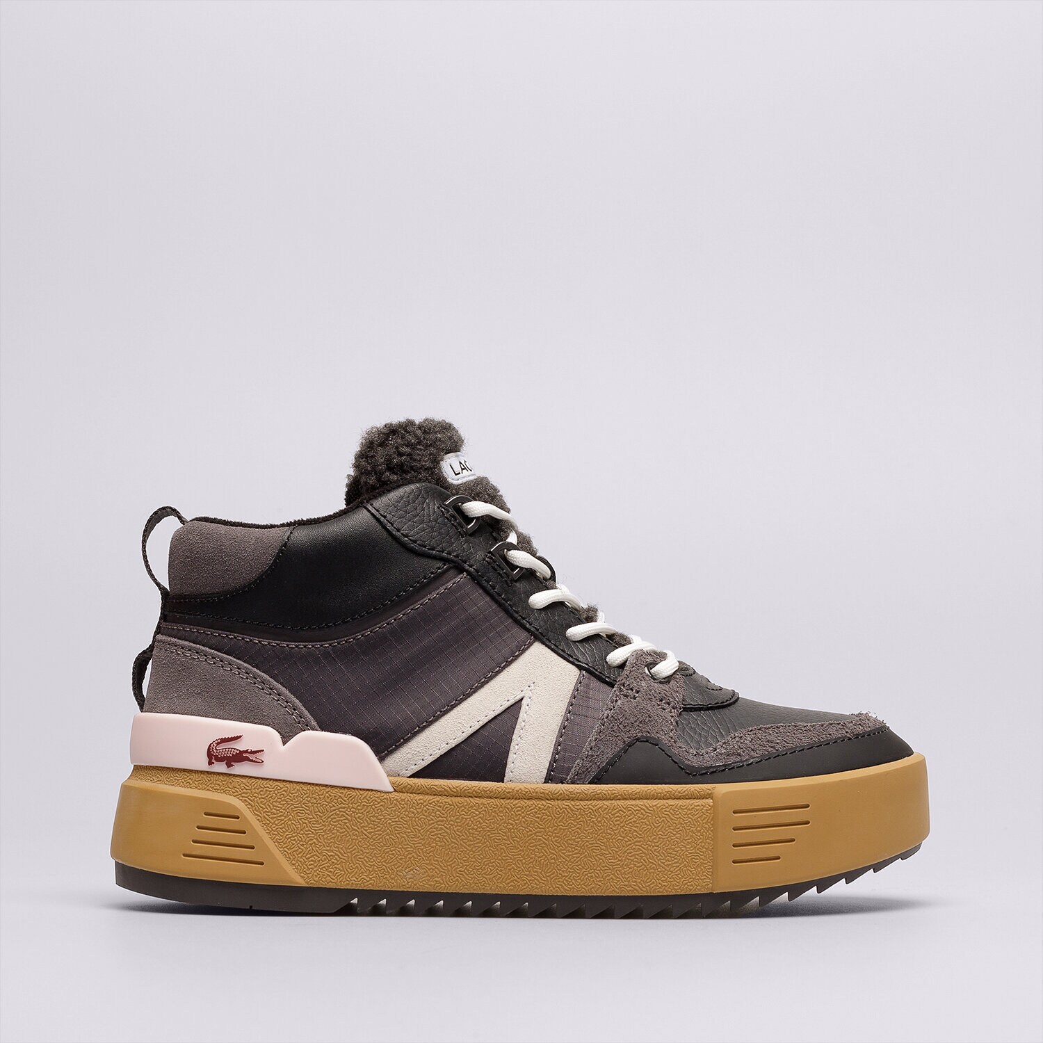 Damen Sneaker LACOSTE L002 WNTR MID 2221 SFA 744SFA00701J1 Schwarz