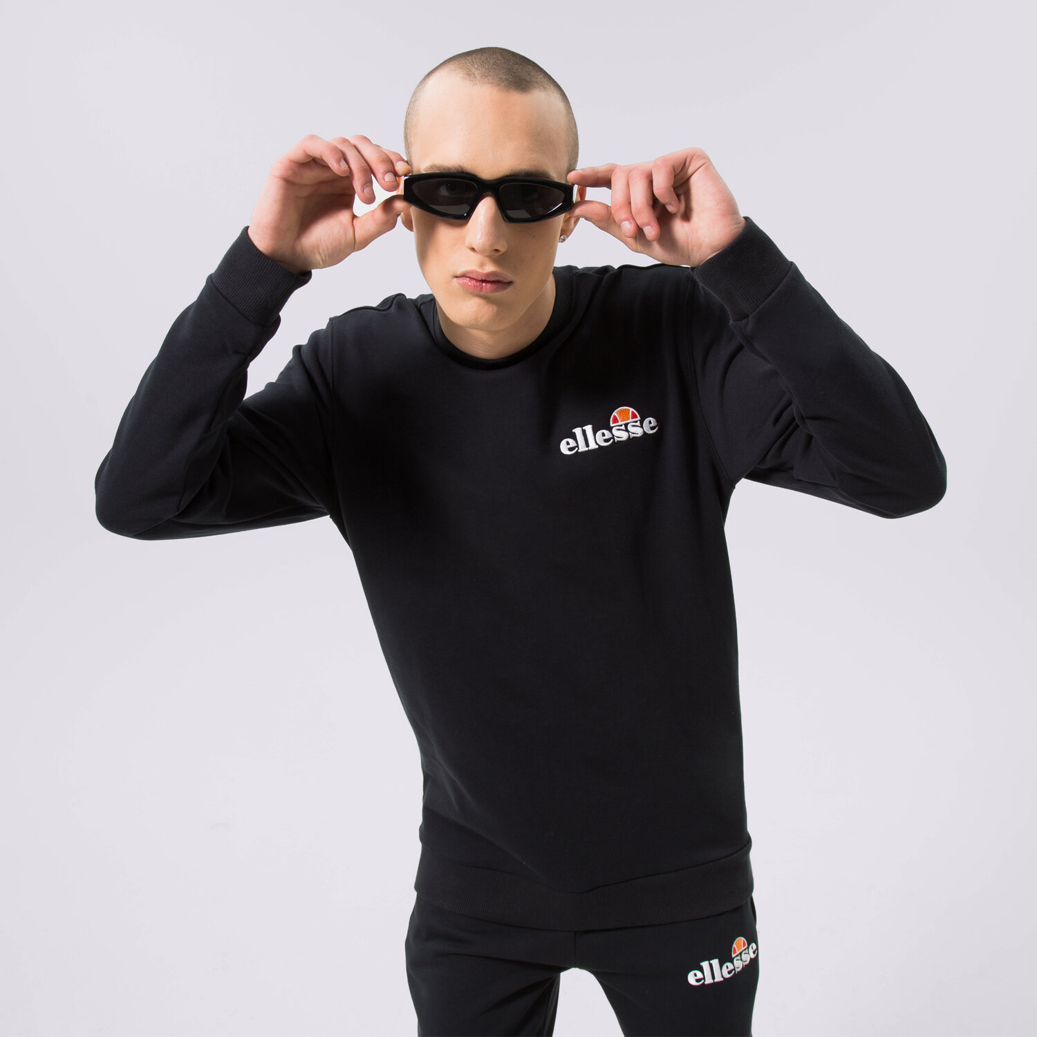 Herren ELLESSE SWEATSHIRT FIERRO BLK SHS08784011 Schwarz