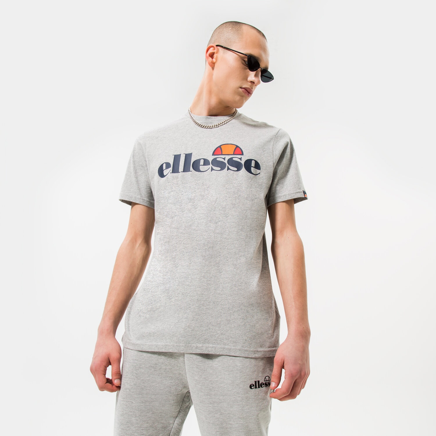 Herren T-Shirt ELLESSE T-SHIRT SL PRADO GREY SHC07405112 Grau