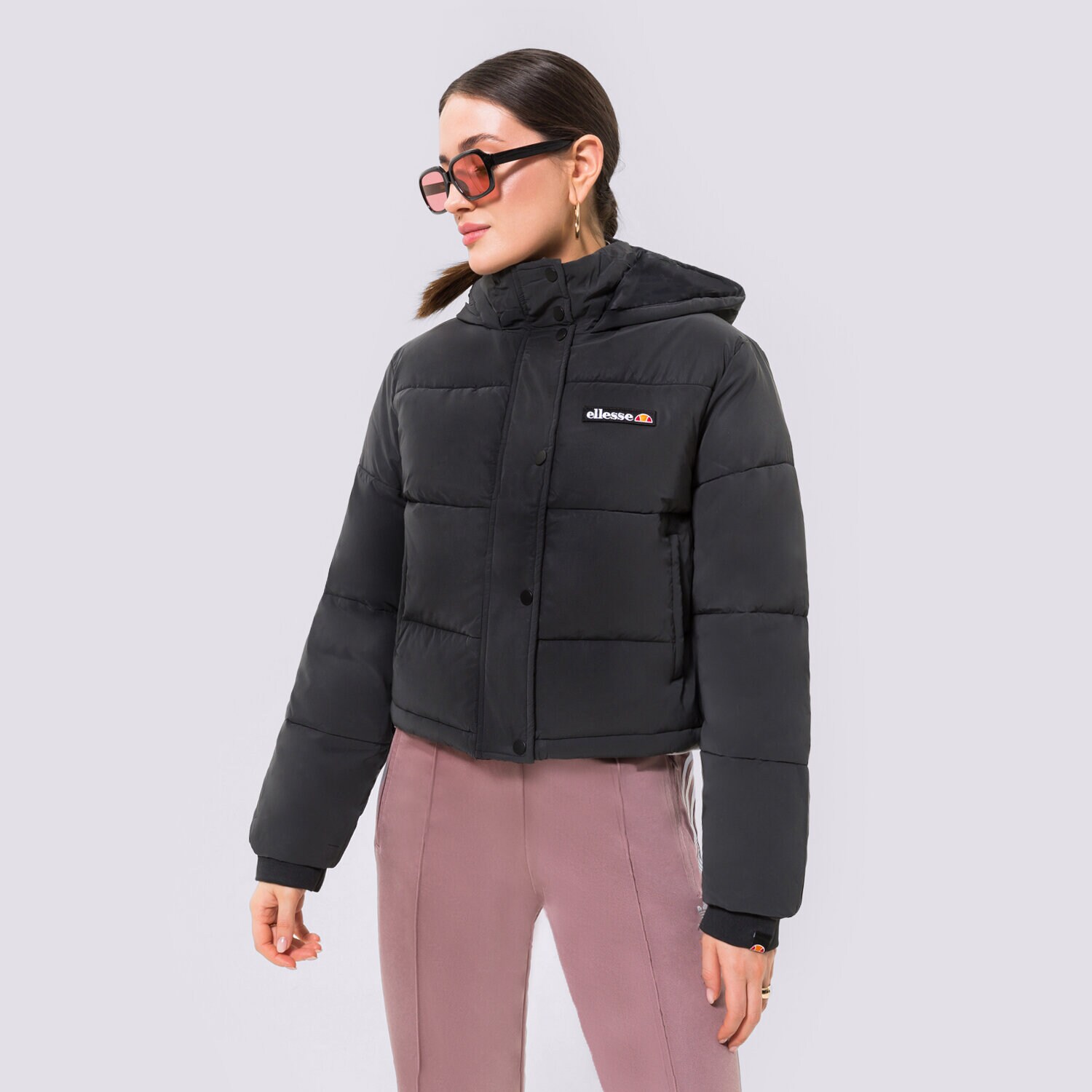 Damen Winterjacke ELLESSE DAUNENJACKE MONOLIS PADDED JACKET BLK SGK09611011 Schwarz