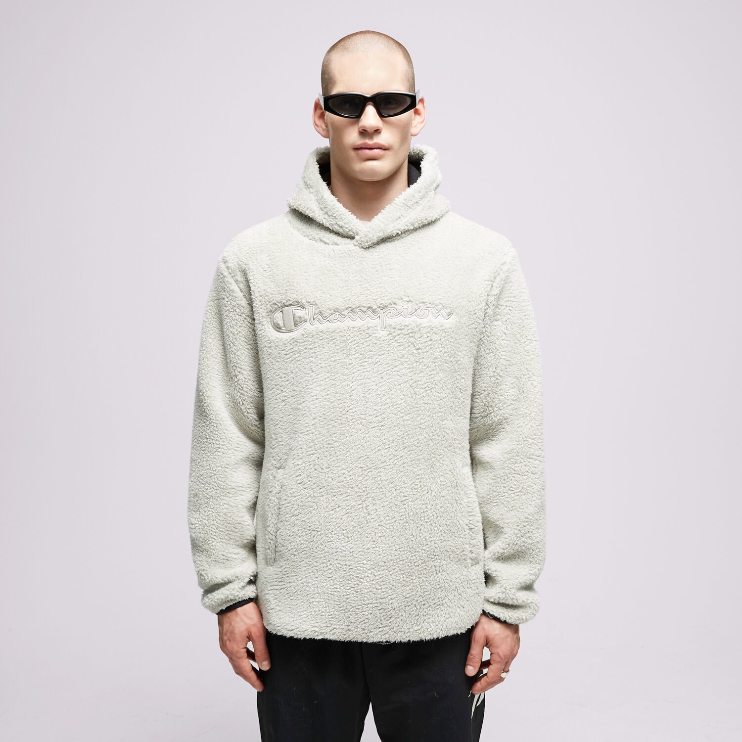 Herren CHAMPION HOODIE HOODED TOP 214973ES066 Khaki