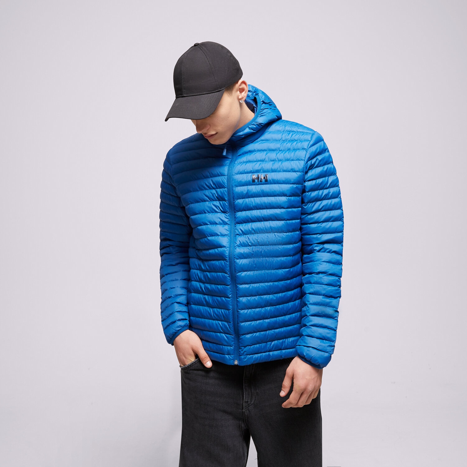 Herren Winterjacke HELLY HANSEN JACKE PRZEJŚCIOWA SIRDAL HOODED INSULATOR 62989606 Blau