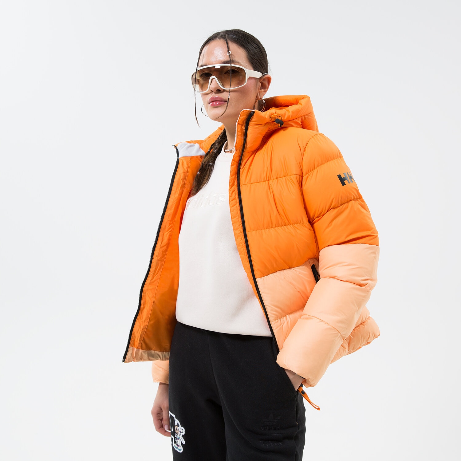 Damen Winterjacke HELLY HANSEN JACKE WINTER W ACTIVE PUFFY JACKET 53612325 Orange
