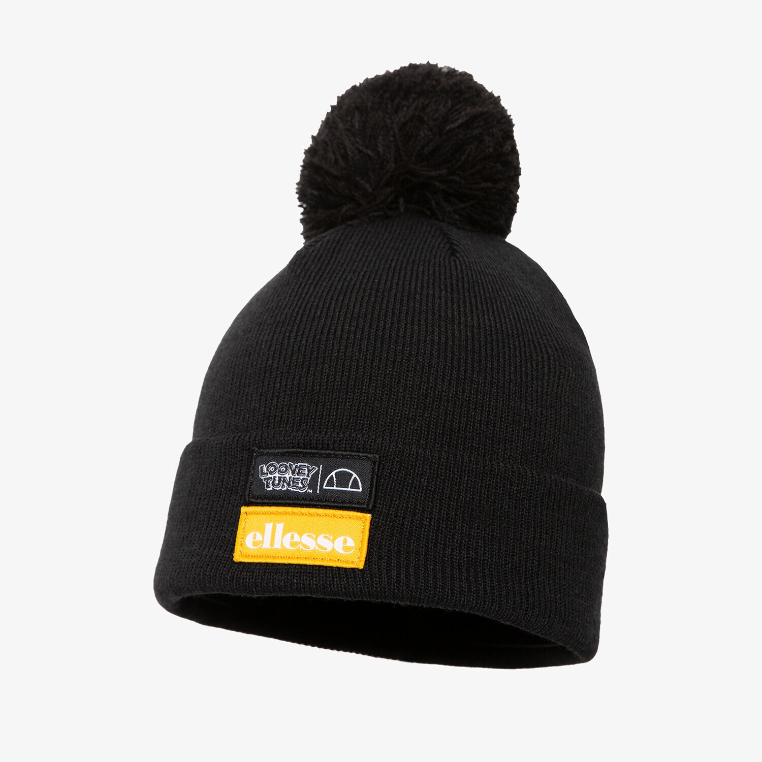 Kinder Mütze ELLESSE MÜTZE JACKS JUNIOR POM POM BEANIE BLK SMLA2964011 Schwarz
