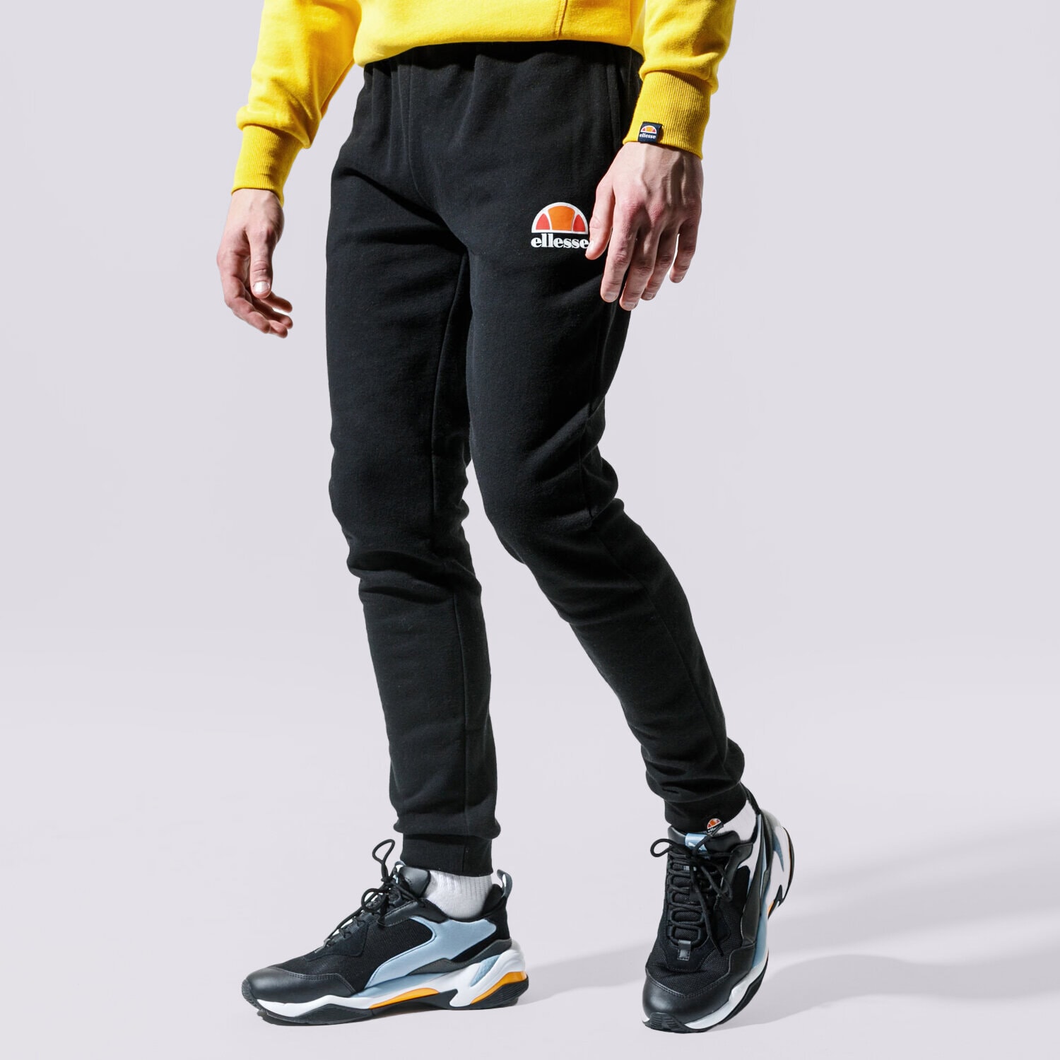 Herren Hosen ELLESSE HOSE OVEST BLK SHS01763001 Schwarz