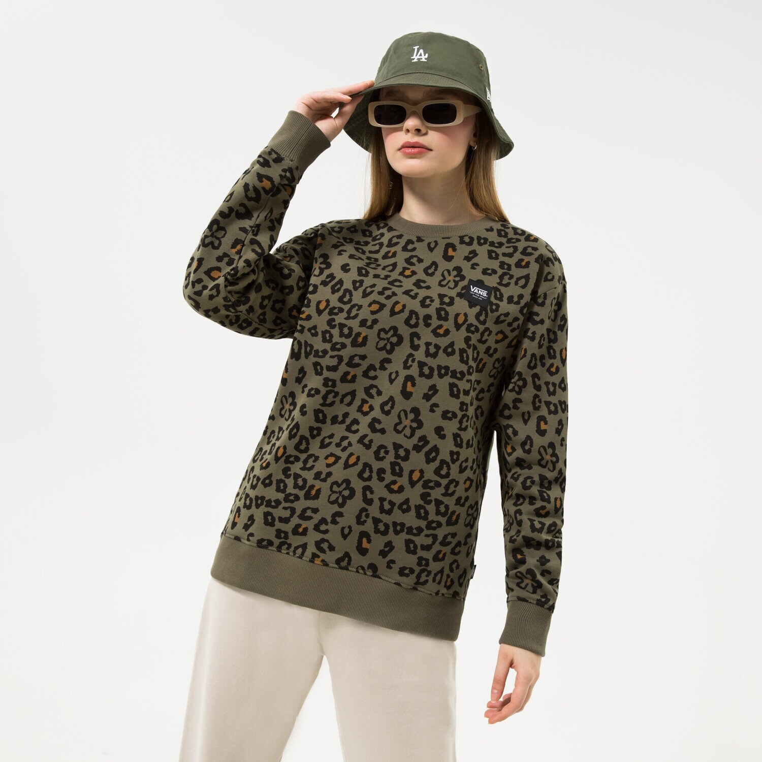 Vans floral sweatshirt cheap