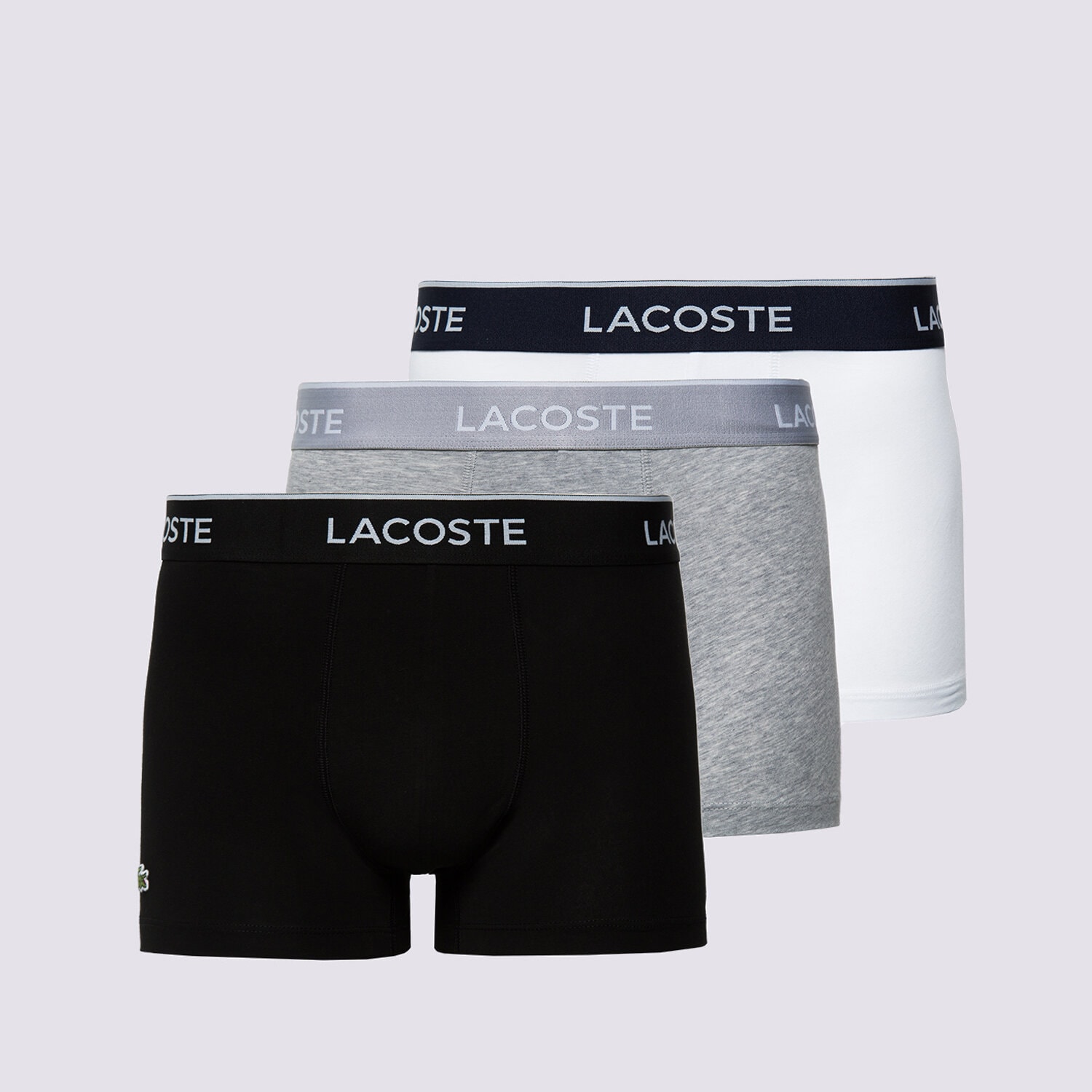 Herren Unterwäsche LACOSTE 3 PACK BOXER SHORTS 5H3389NUA Multicolor