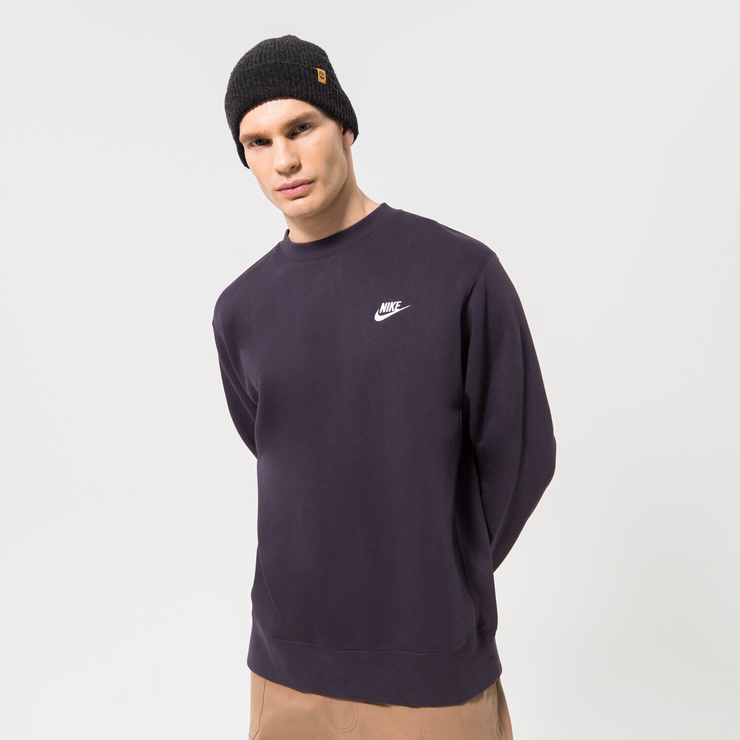 Herren NIKE SWEATSHIRT SPORTSWEAR CLUB FLEECE BV2662-540 Violet