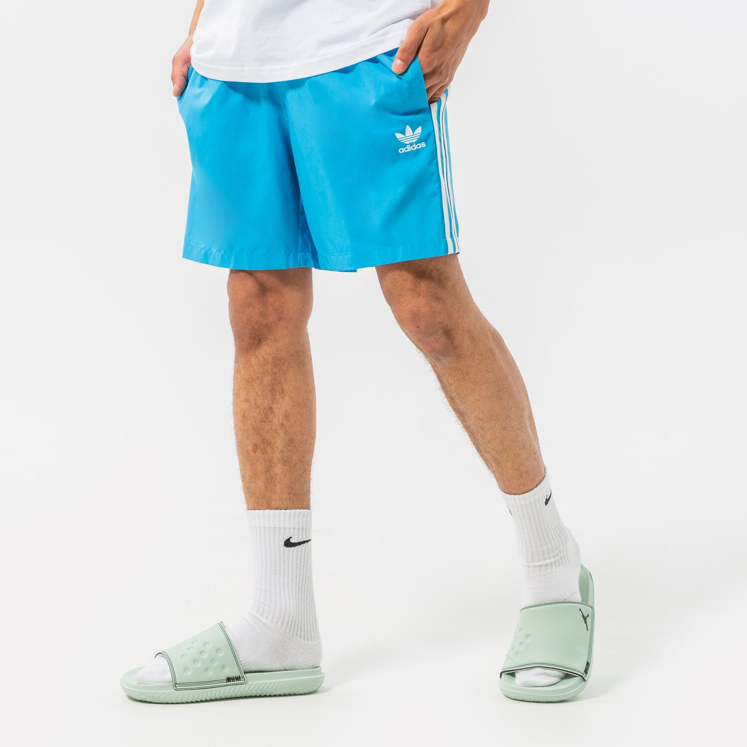 Herren Shorts ADIDAS SHORTS TRACE HB9533 Blau
