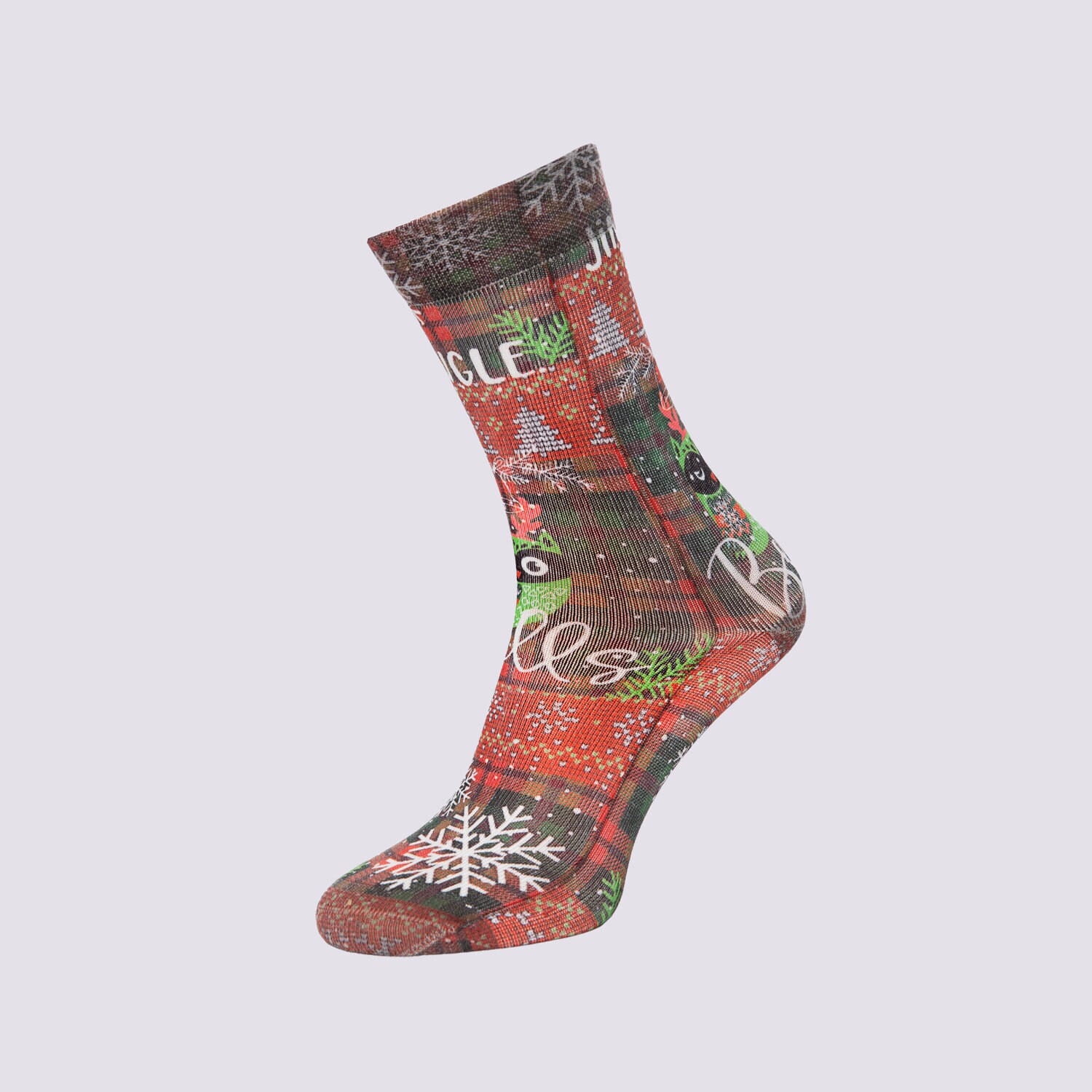 Damen Socken WIGGLESTEPS SOCKEN TARTAN OWL 1010-03142-932 Grau