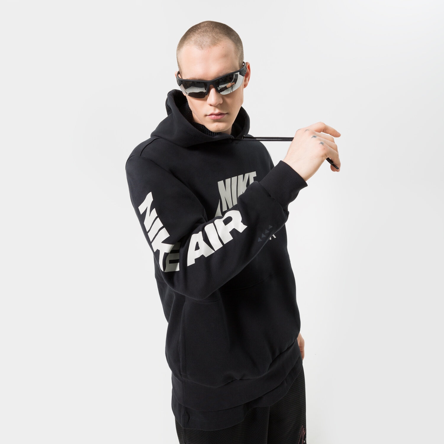 Herren NIKE HOODIE DM5202 DM5202-010 Schwarz
