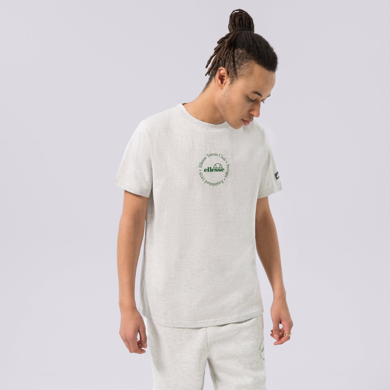 Damen T-Shirt ELLESSE T-SHIRT MELODI TEE LGREY MRL SGR17618131 Grau