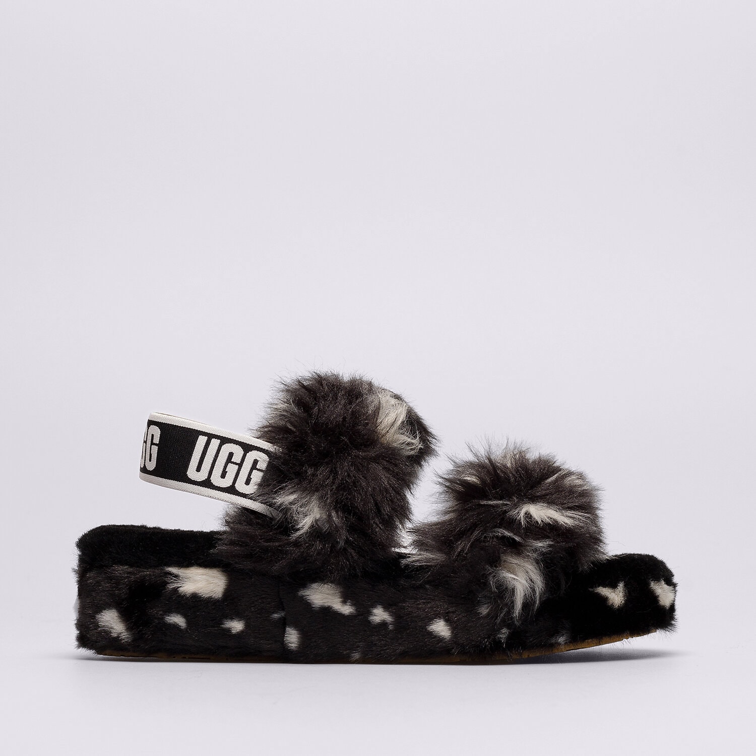 Damen Sandalen UGG OH YEAH SPOTS 1118165-BLACK Schwarz