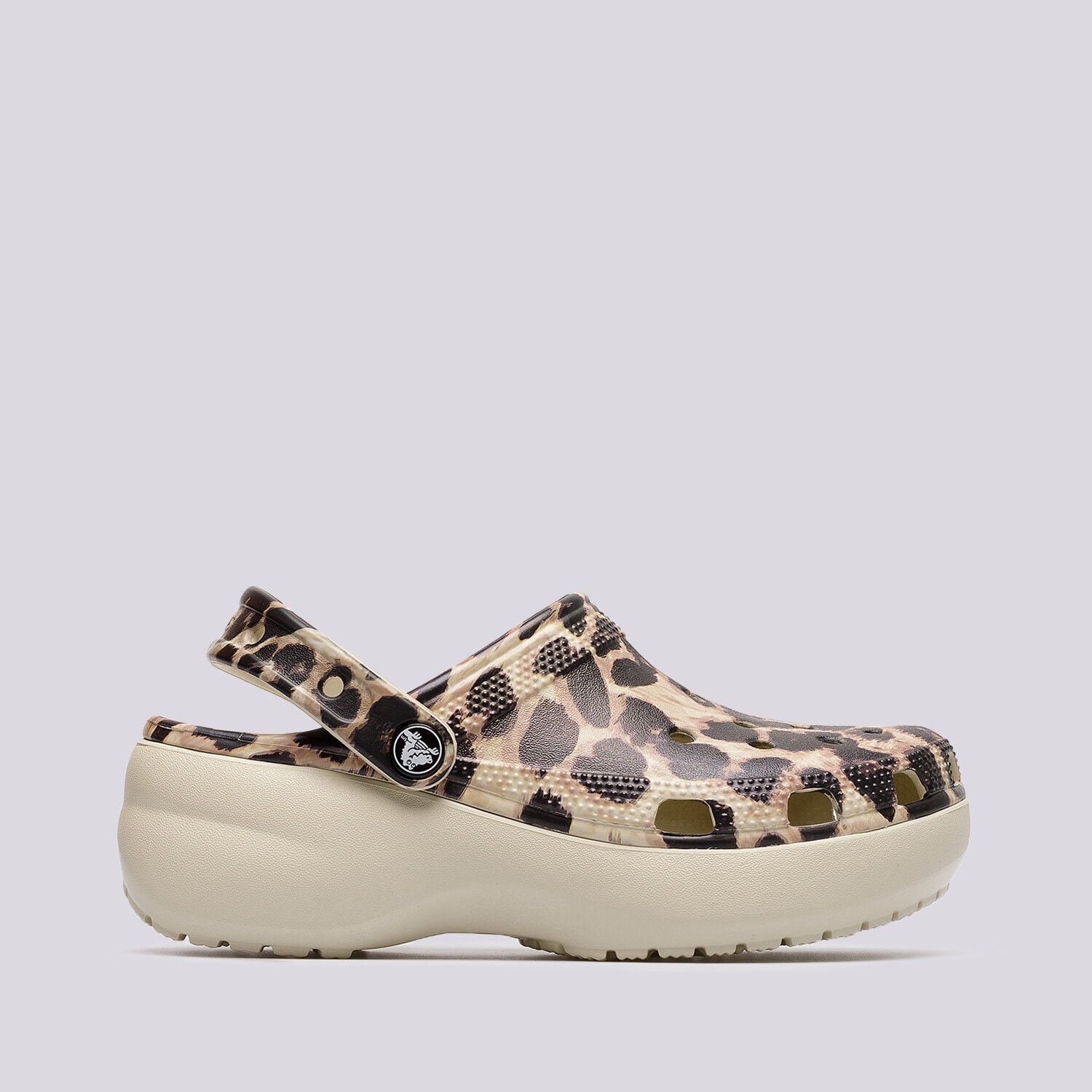 Damen Sandalen CROCS PLATF ANIMAL REMIX 207844-BL Braun
