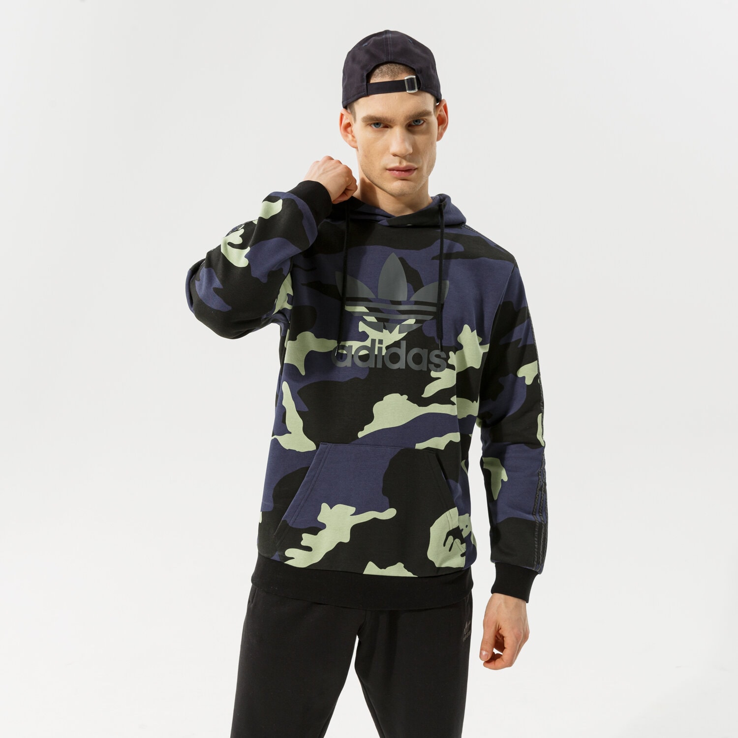Herren ADIDAS HOODIE CAMO HOODIE HF4882 Multicolor