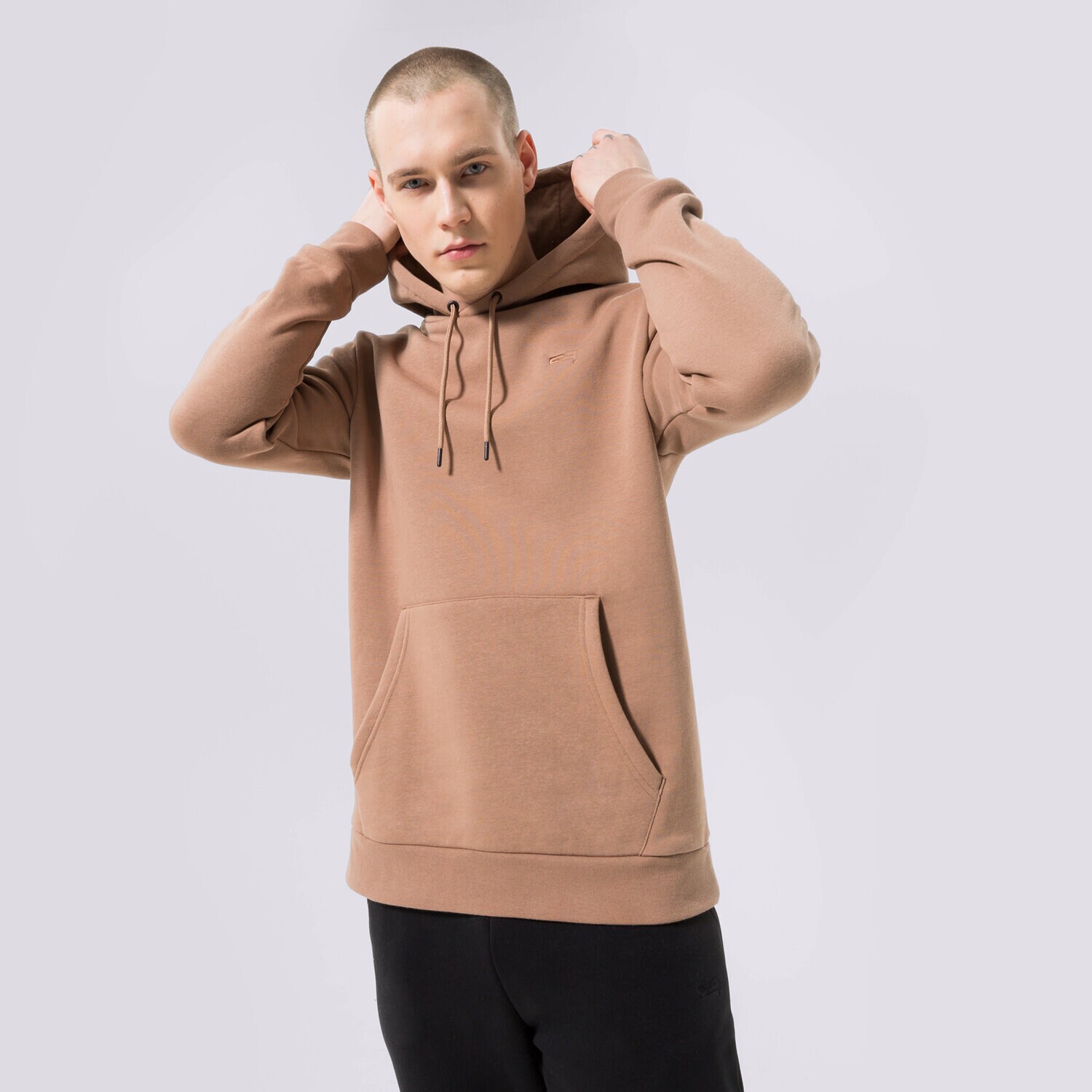 Herren CONFRONT HOODIE KHAKI CF123BLM91002 Braun