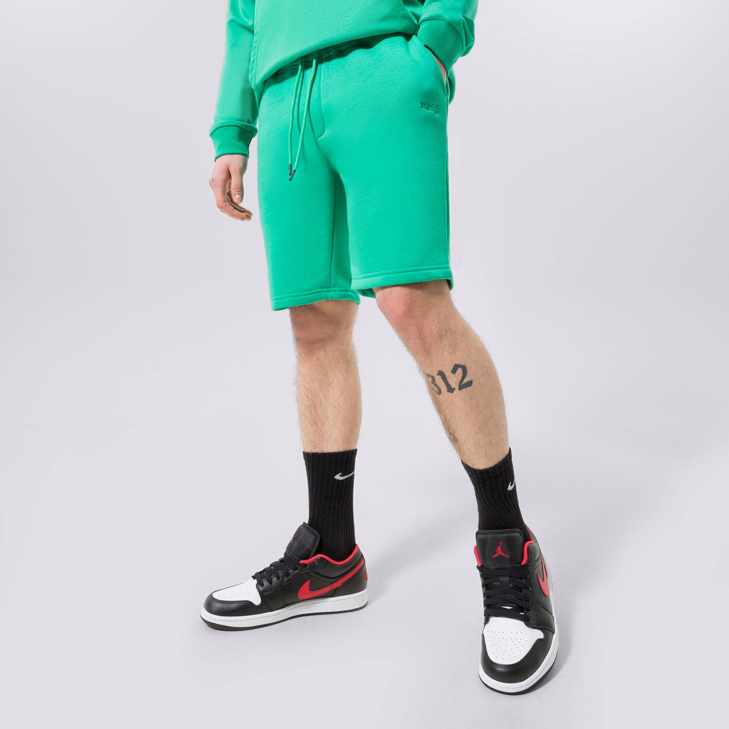 Herren Shorts CONFRONT SHORTS ESSENTIAL GREEN CF123SZM90003 Grün
