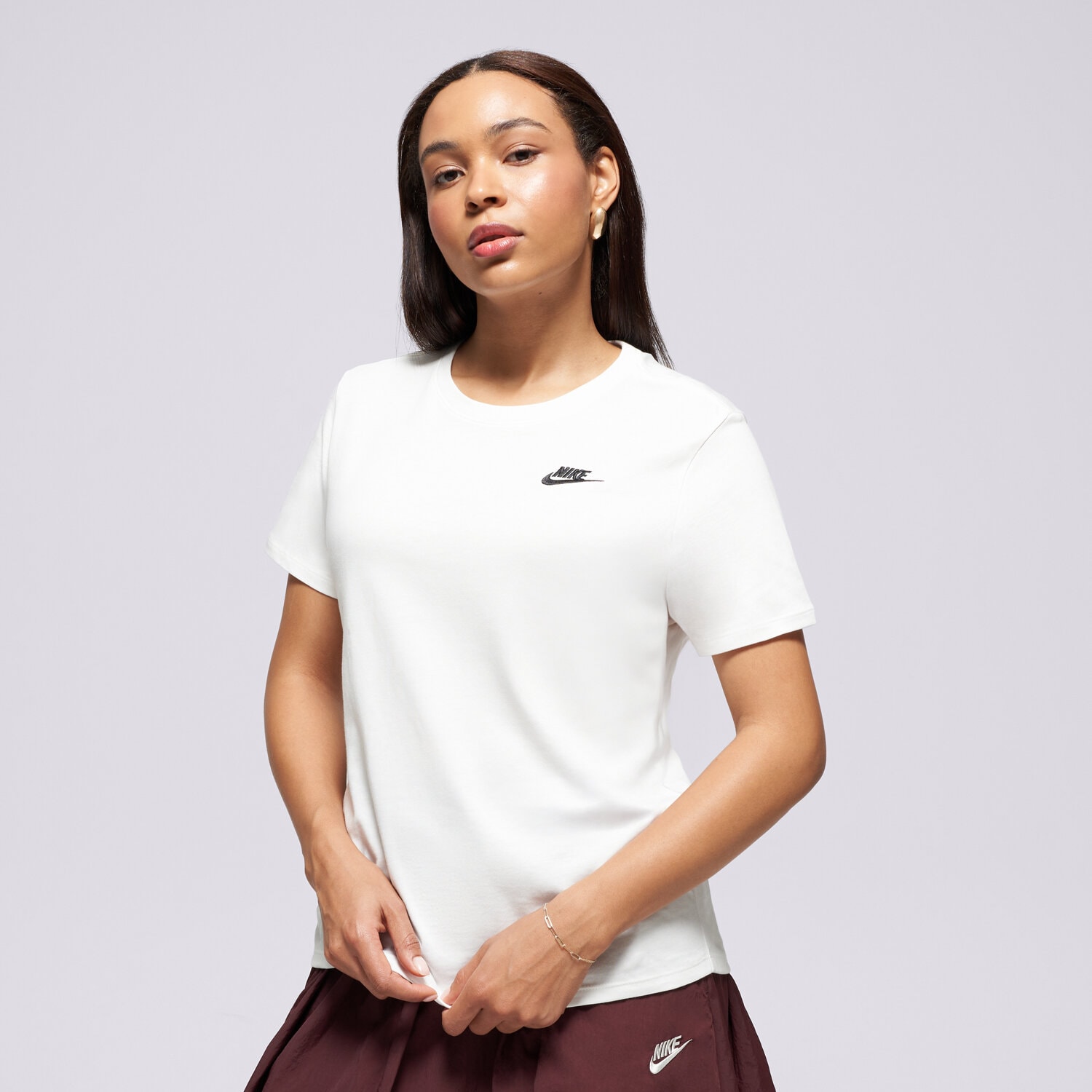 Damen T-Shirt NIKE T-SHIRT W NSW CLUB DX7902-100 Weiß