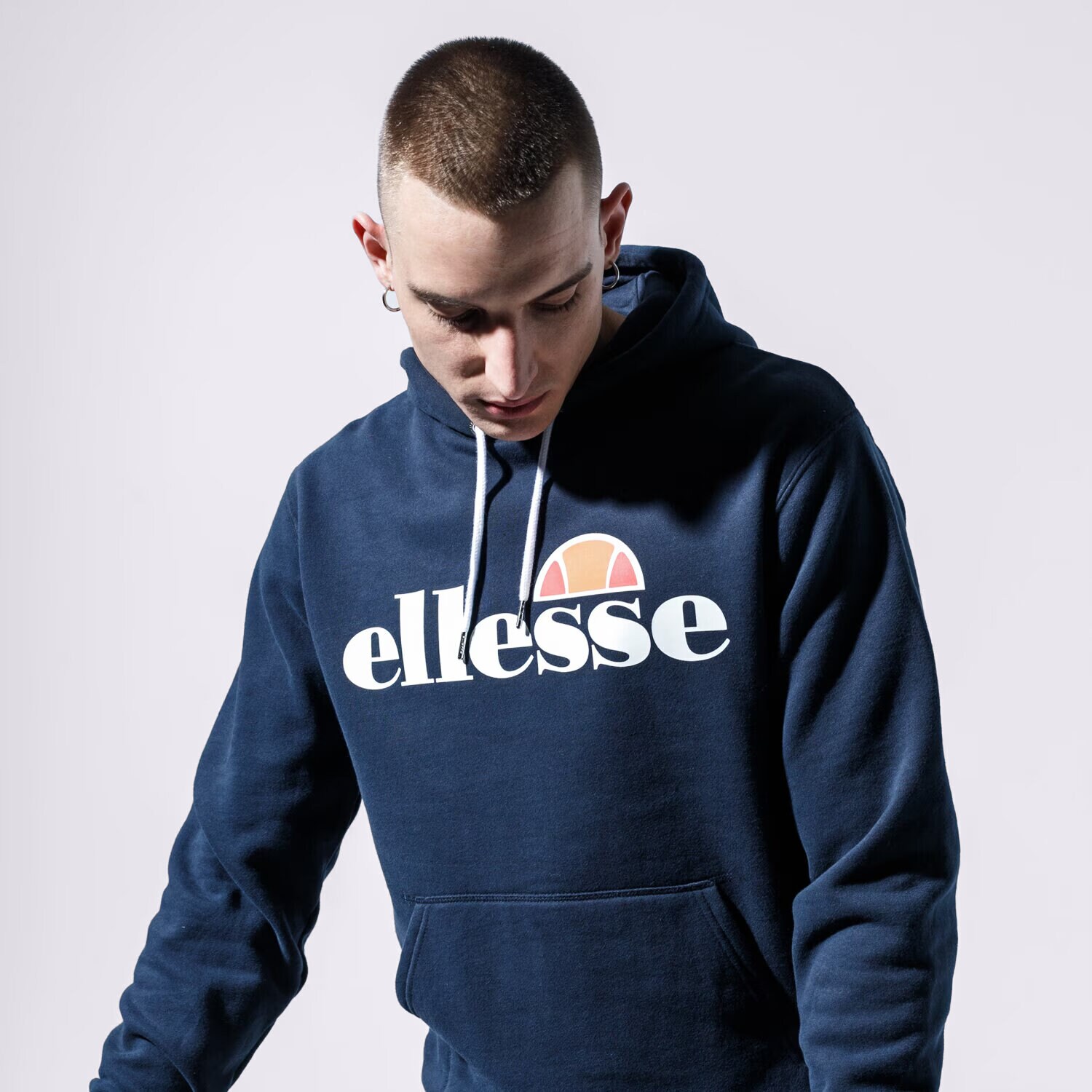 Herren ELLESSE HOODIE SL GOTTERO NAVY SHC07407429 Dunkelblau