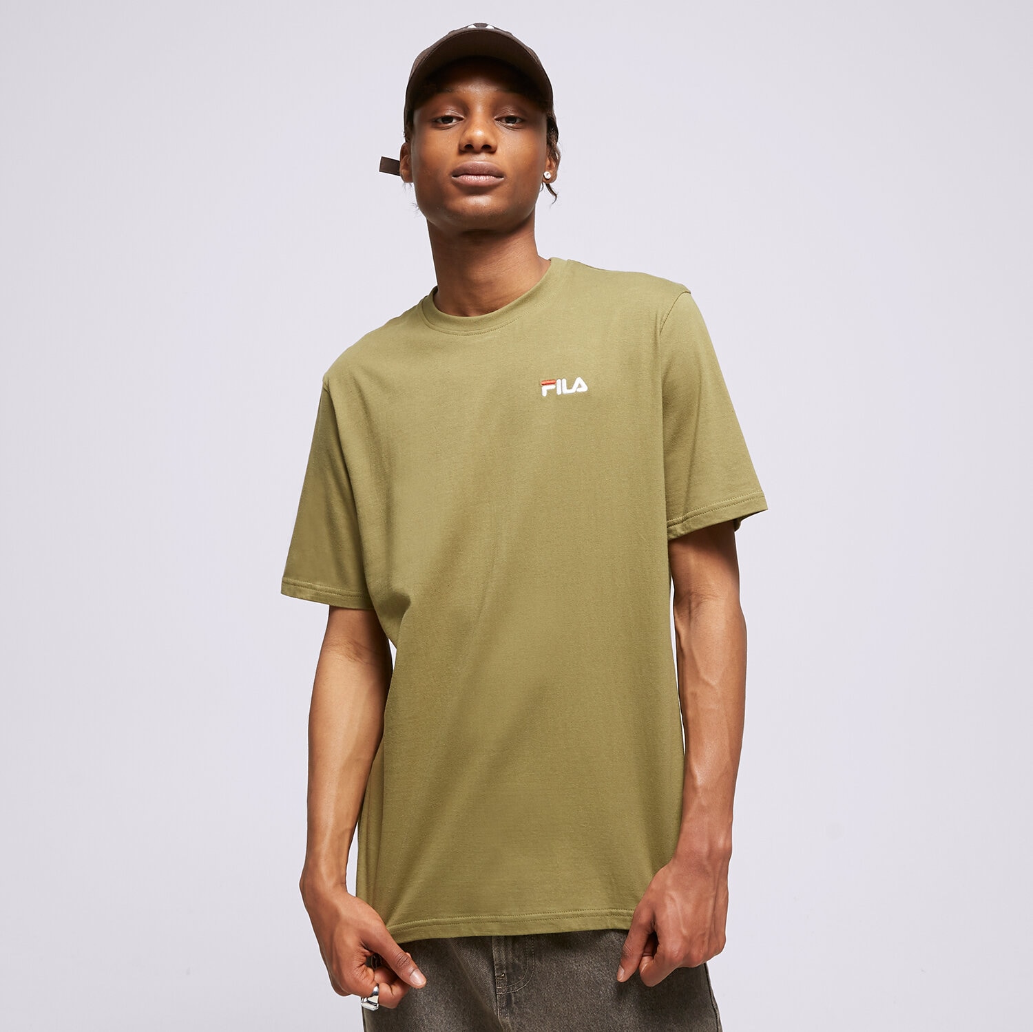 Herren T-Shirt FILA T-SHIRT DRINGO SS23SPM229527 Grün