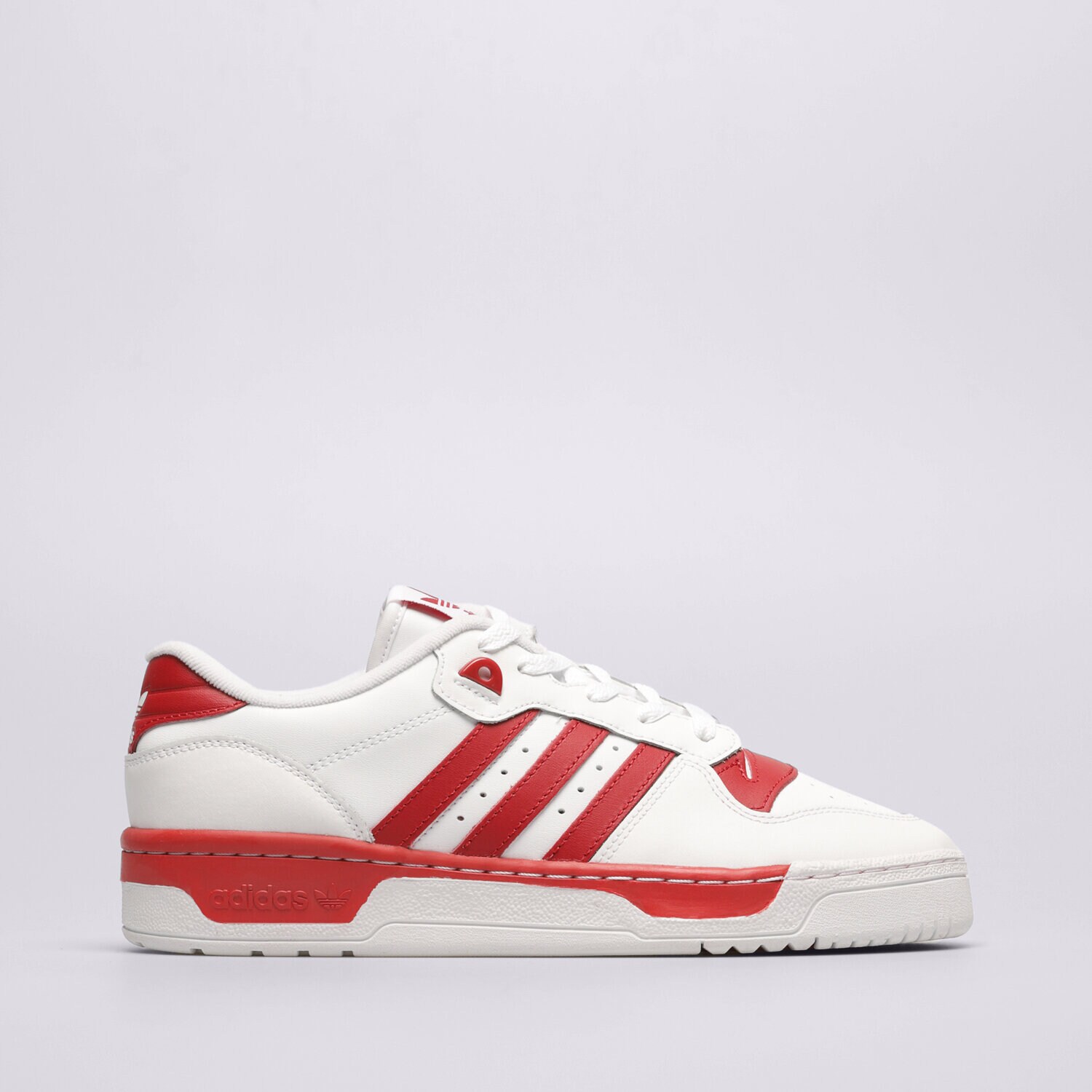 Adidas originals rivalry low trainers in triple white cheap