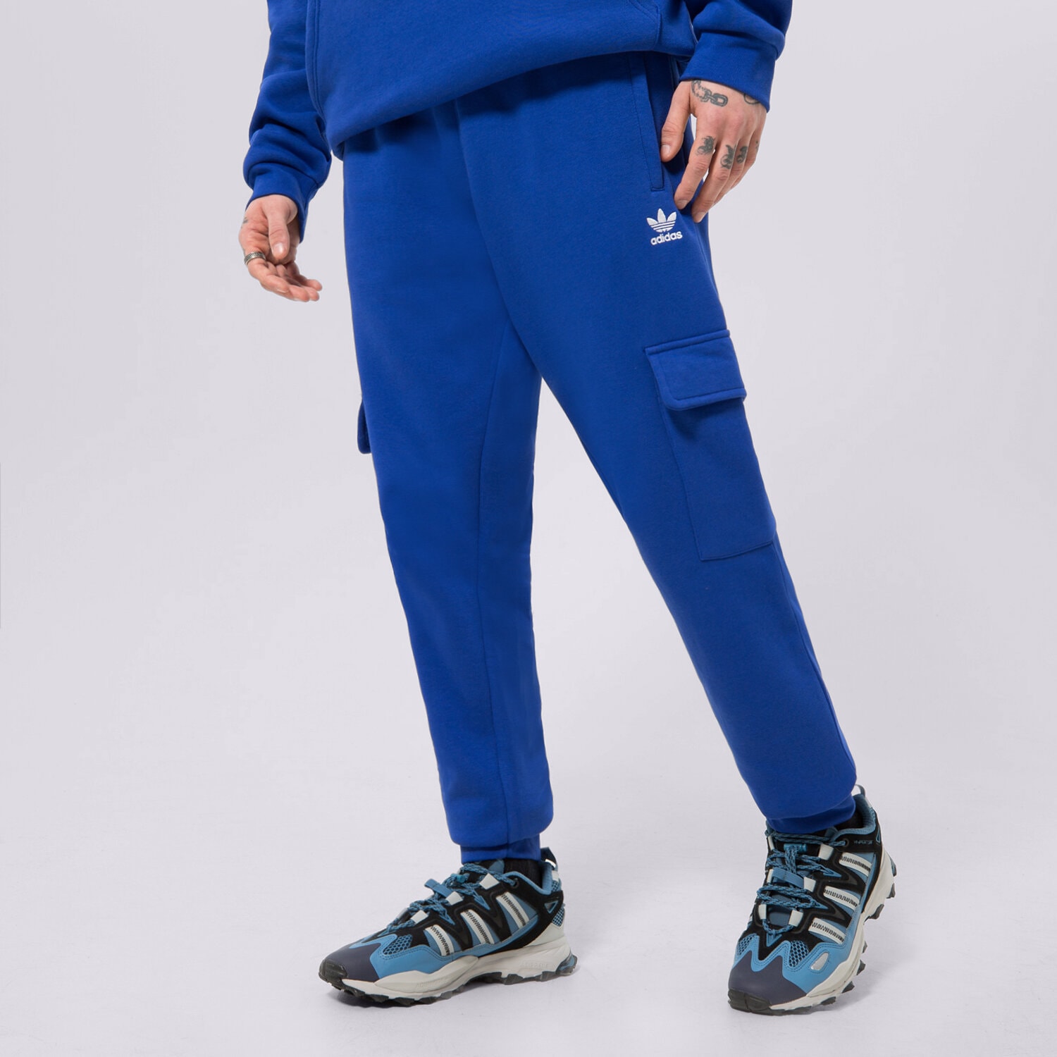 Herren Hosen ADIDAS HOSE ESSENTIALS C P IA4781 Blau