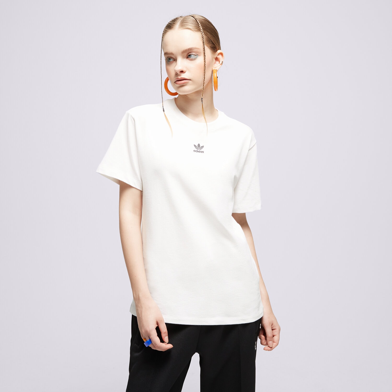 Damen T-Shirt ADIDAS T-SHIRT REGULAR IC1831 Weiß