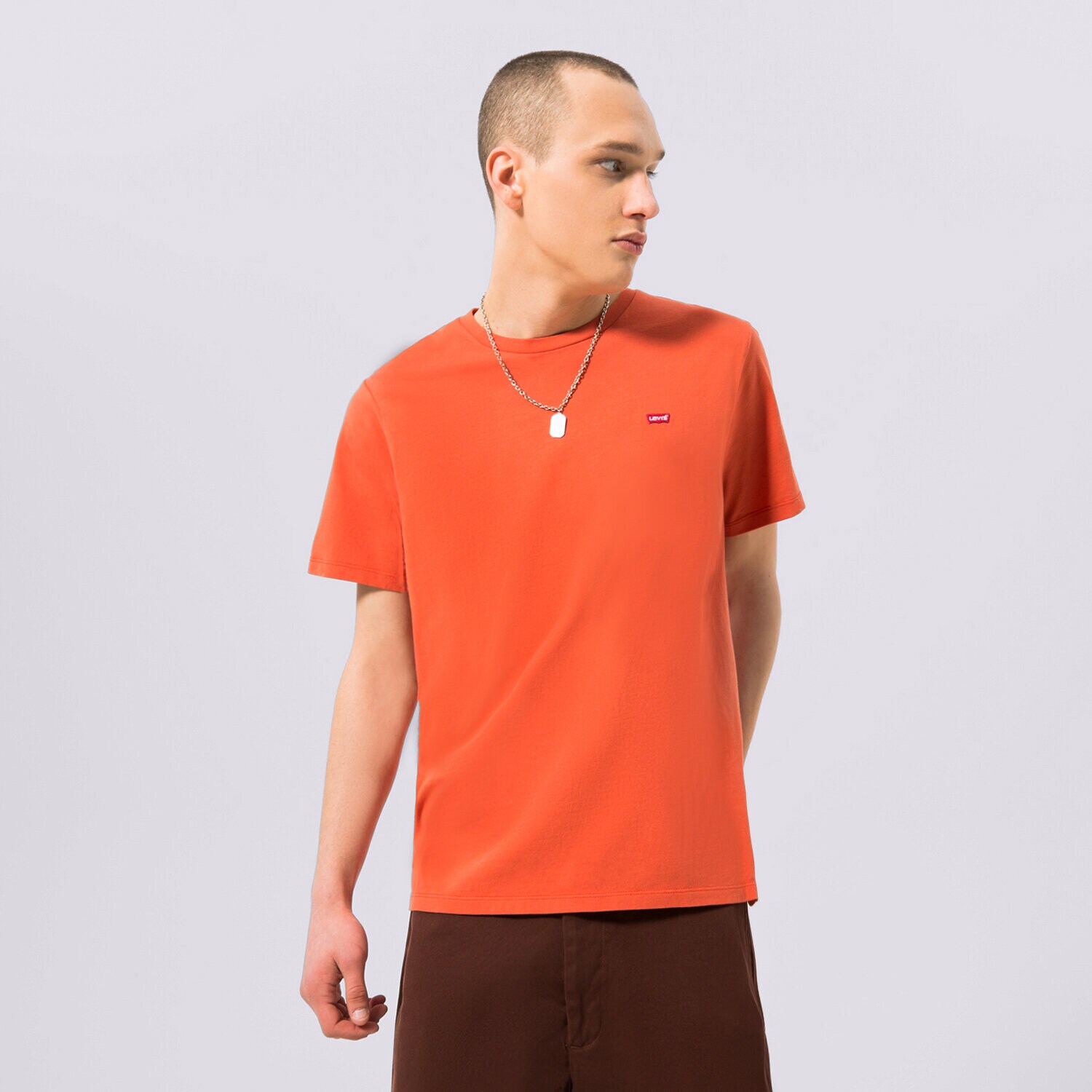 Herren T-Shirt LEVI'S T-SHIRT SS ORIGINAL HM 56605-0154 Rot