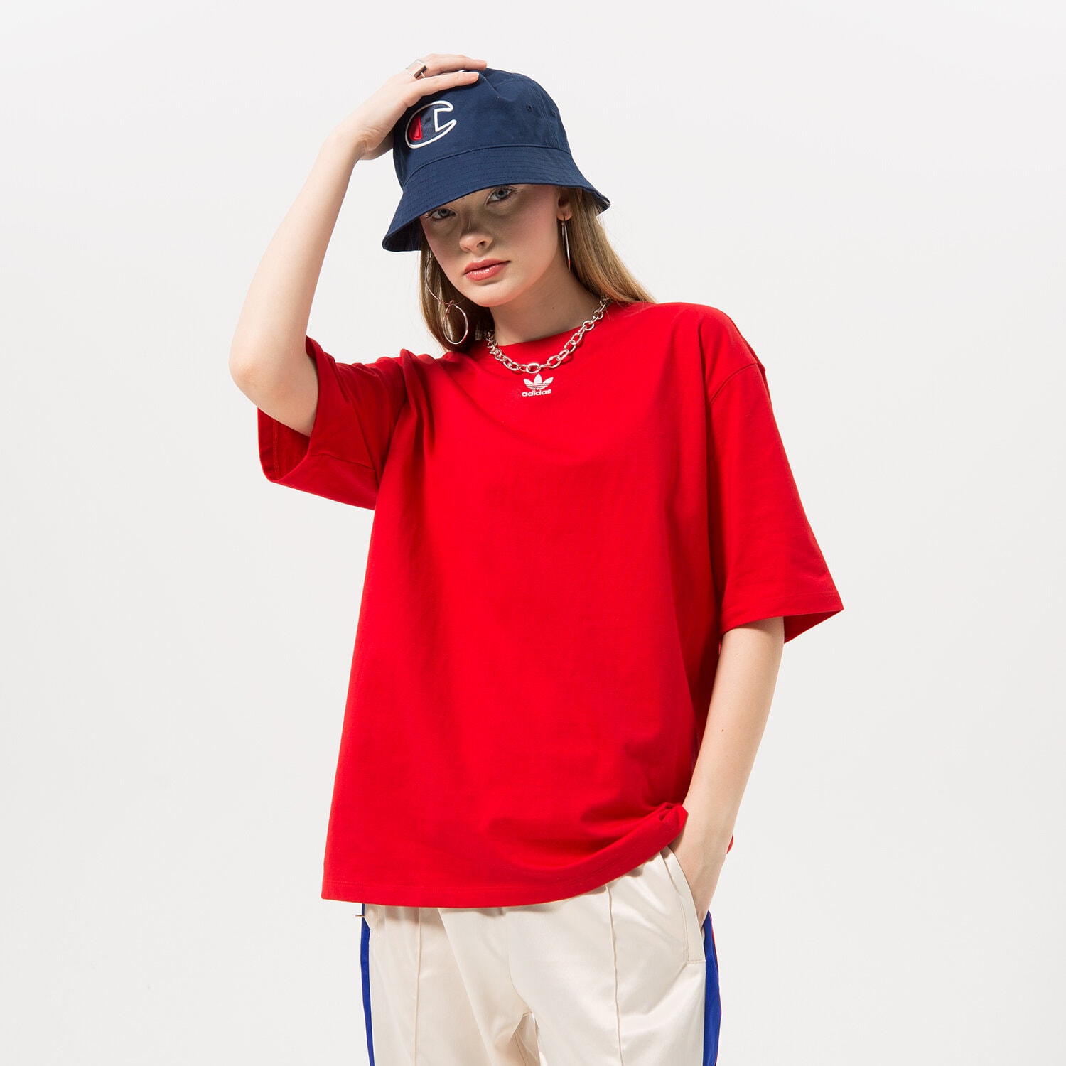 Damen T-Shirt ADIDAS T-SHIRT IA6465 Rot