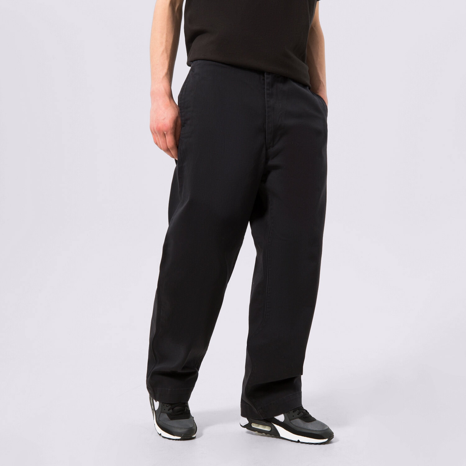 Herren Hosen LEVI'S HOSE SKATE LOOSE CHINO A09700003 Schwarz