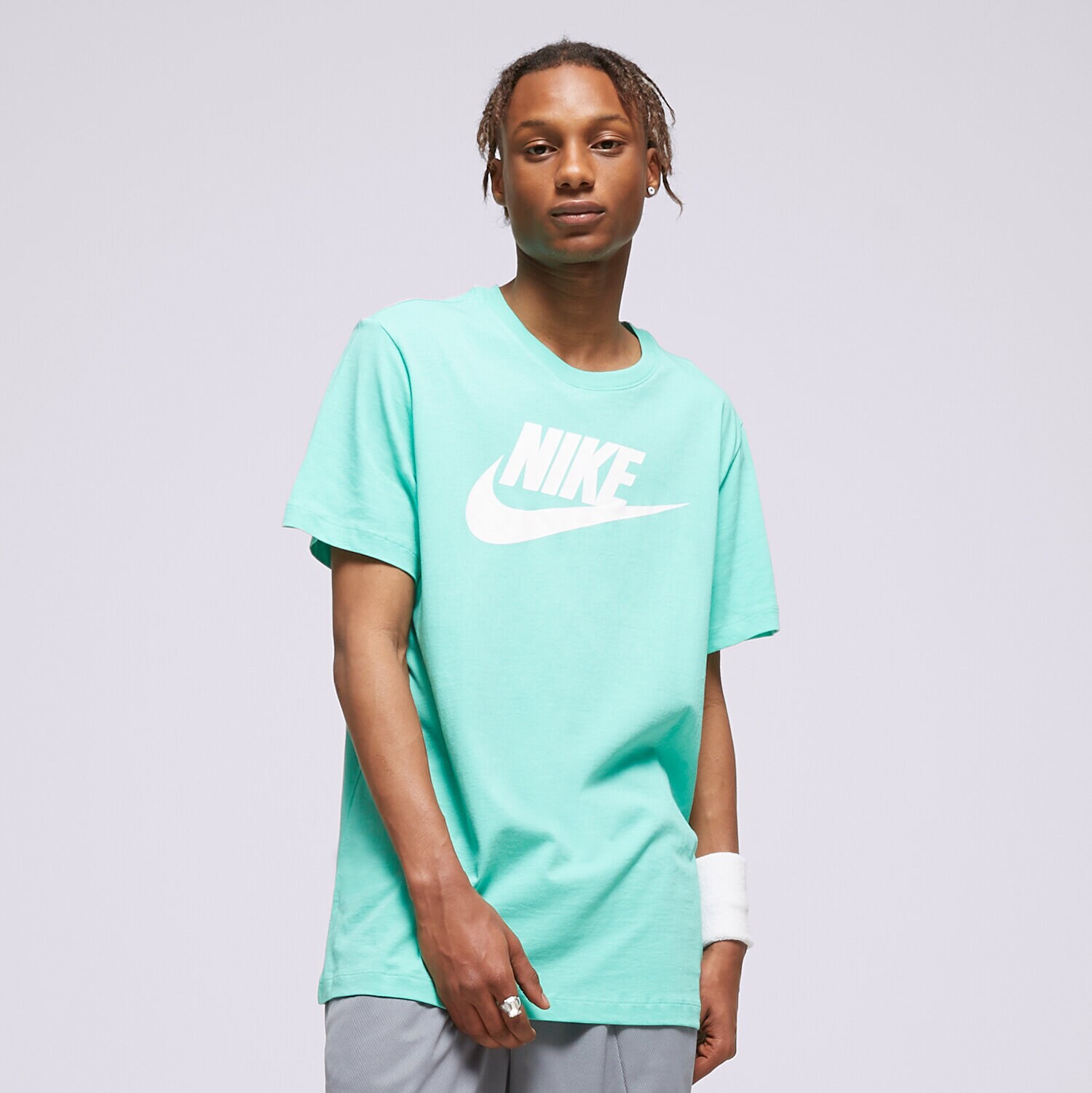 Herren T-Shirt NIKE T SHIRT SPORTSWEAR AR5004-369 Türkis
