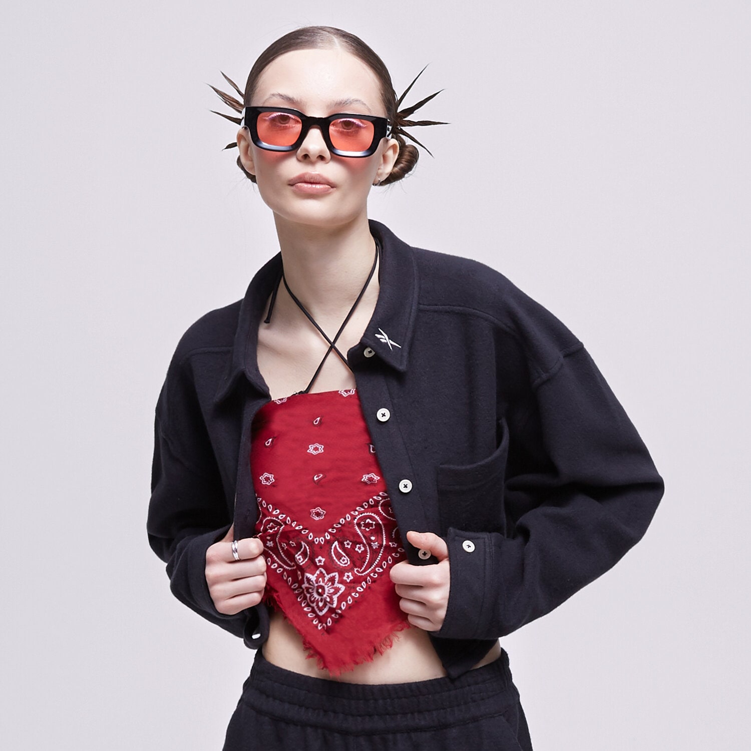 Damen REEBOK SWEATSHIRT CL WDE FLEECE LAYER HT7868 Schwarz