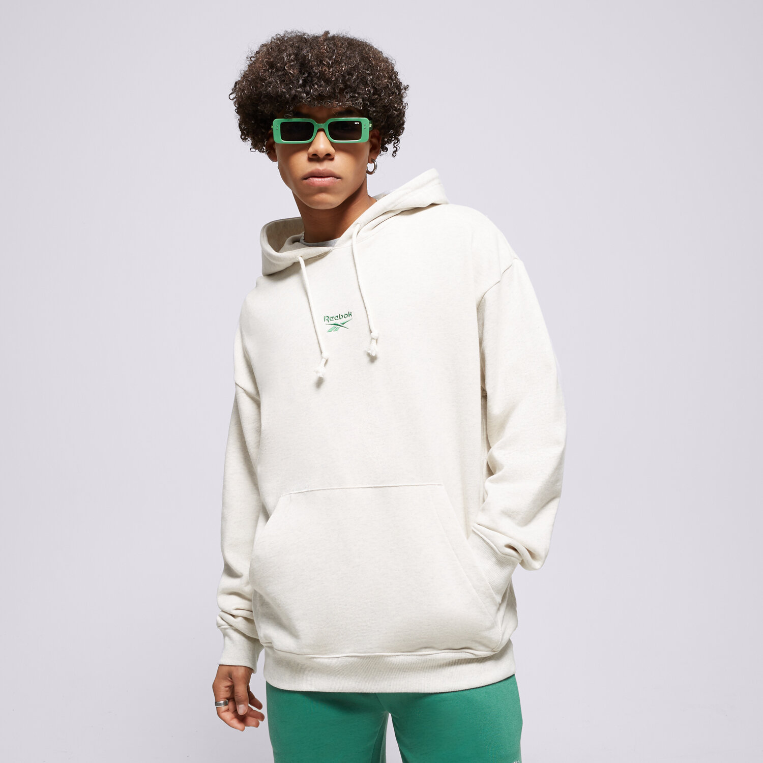 Herren REEBOK HOODIE CL SV HOODIE HS7152 Weiß