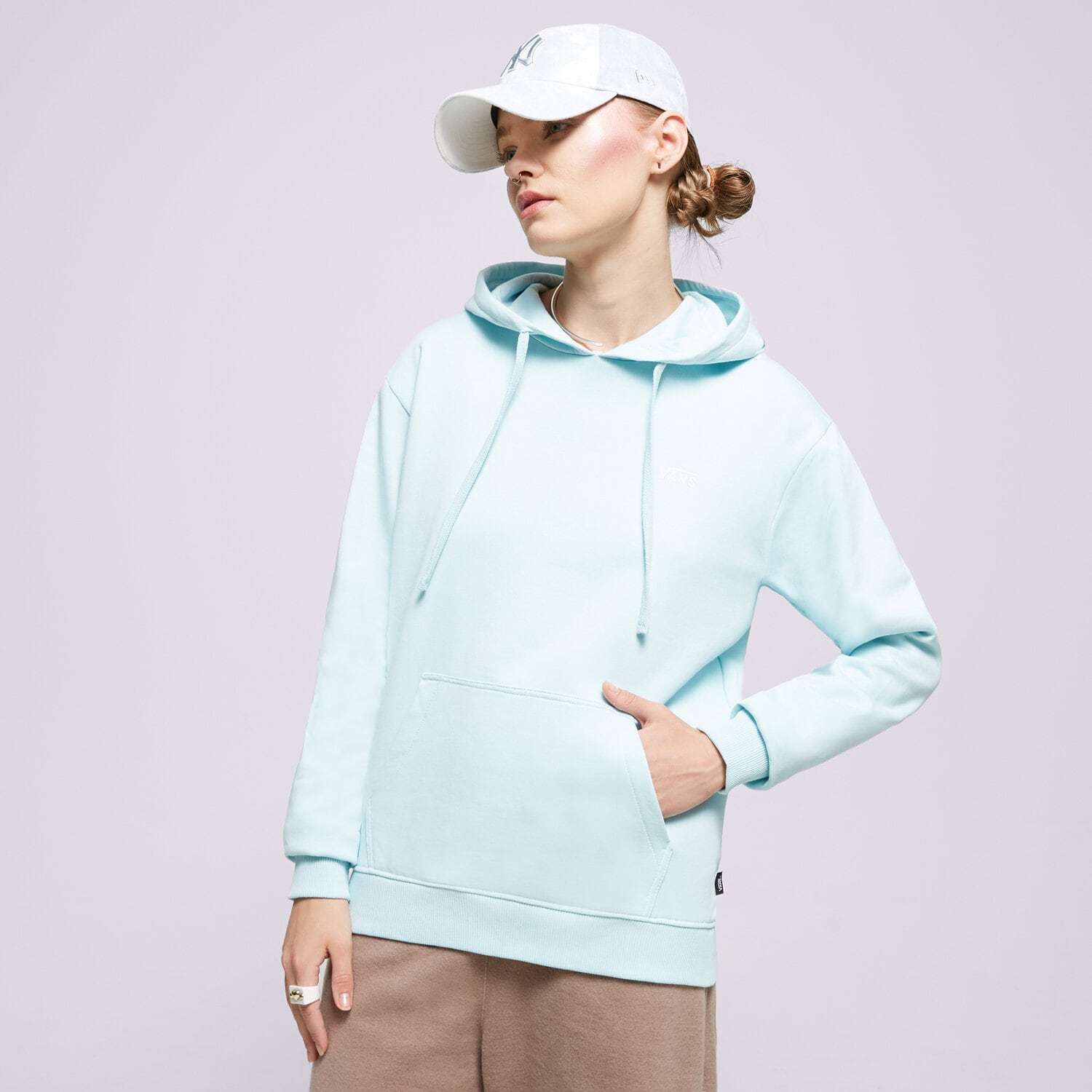 Damen VANS HOODIE FLYING V BFF CREW  VN00046YG5O Blau