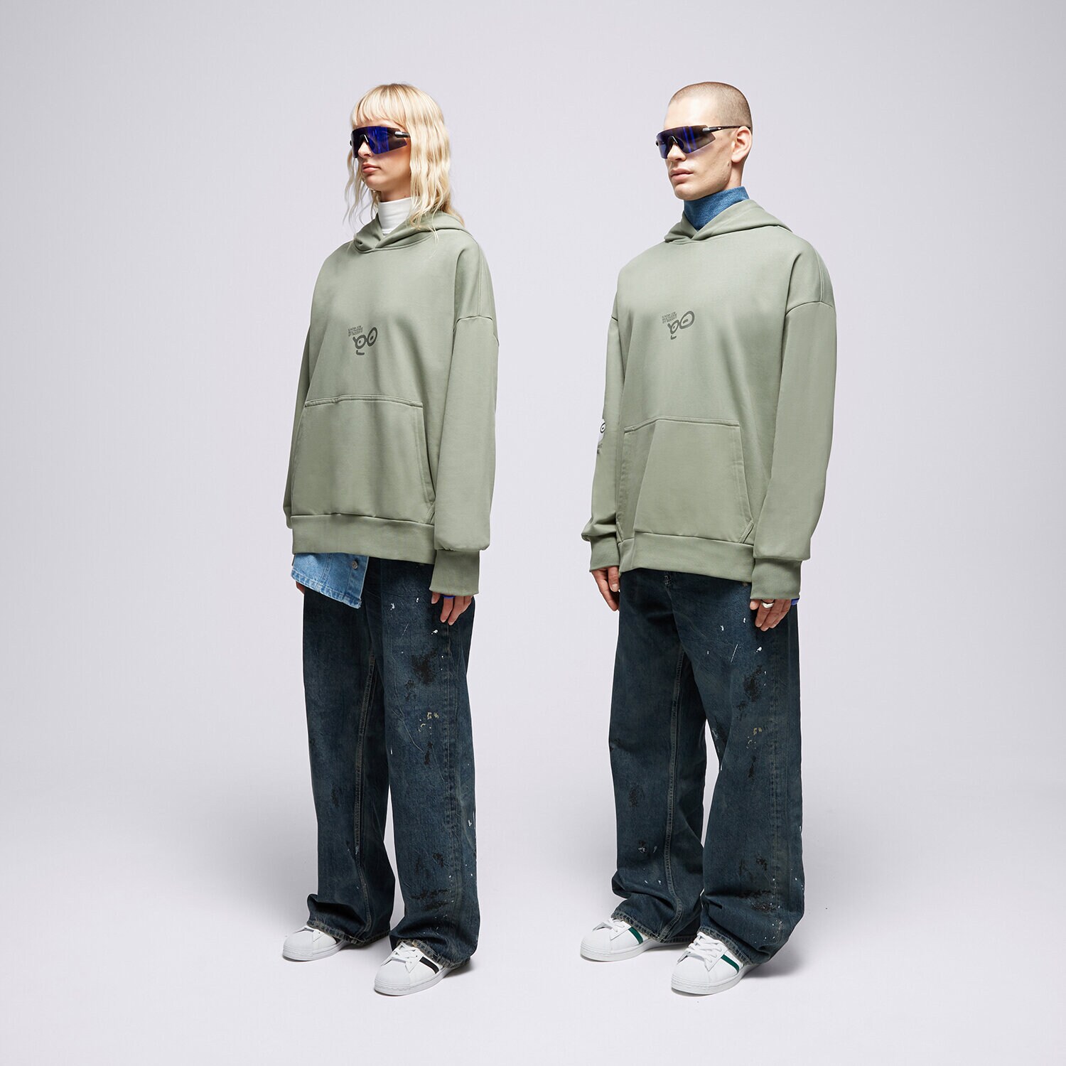 Damen S.NOW JOB SIZEER HOODIE “POV” OLIVE SI123BLU50003 Grün