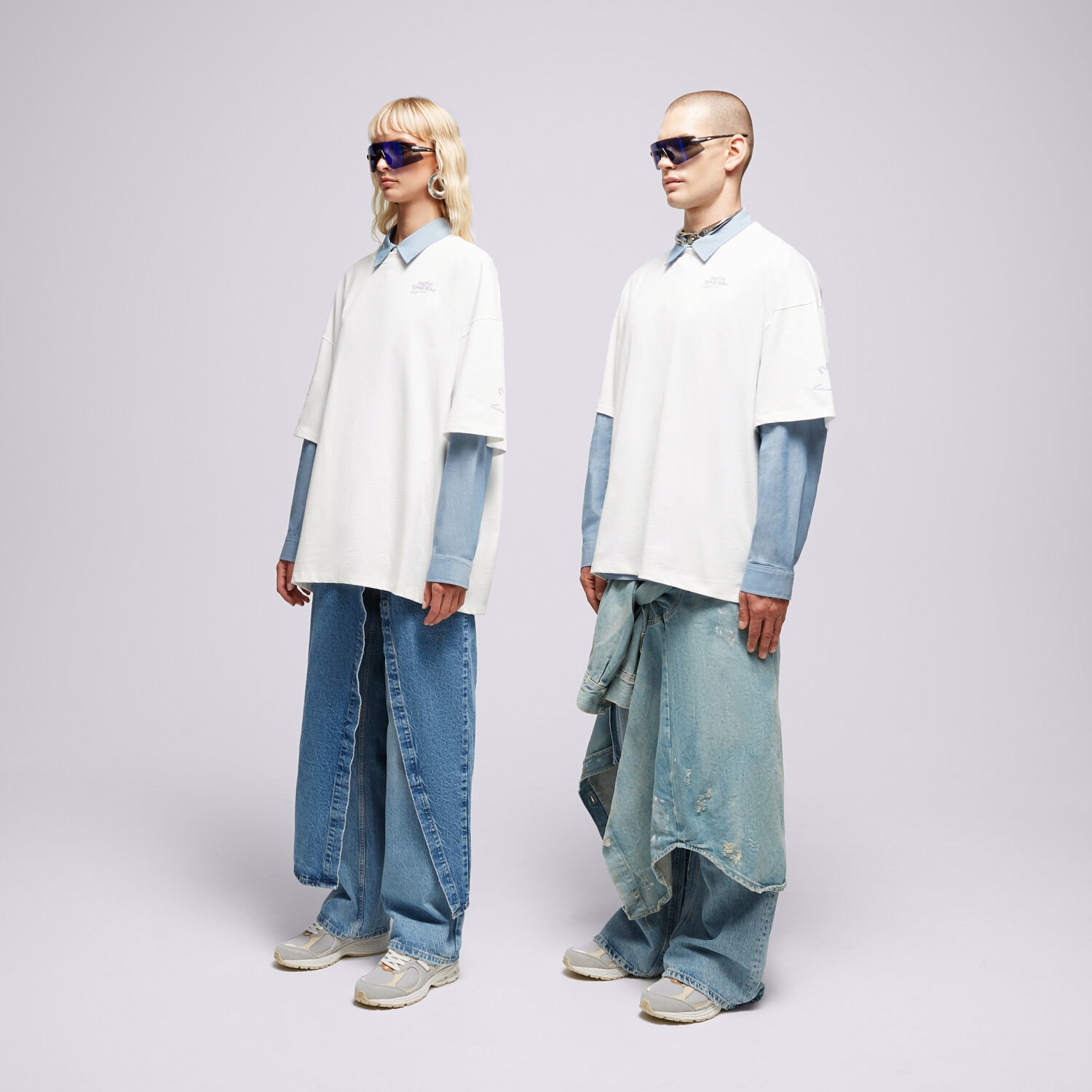 Damen T-Shirt S.NOW JOB SIZEER T SHIRT “MAYBE”-NATURAL WHITE SI123TSU50001 Weiß