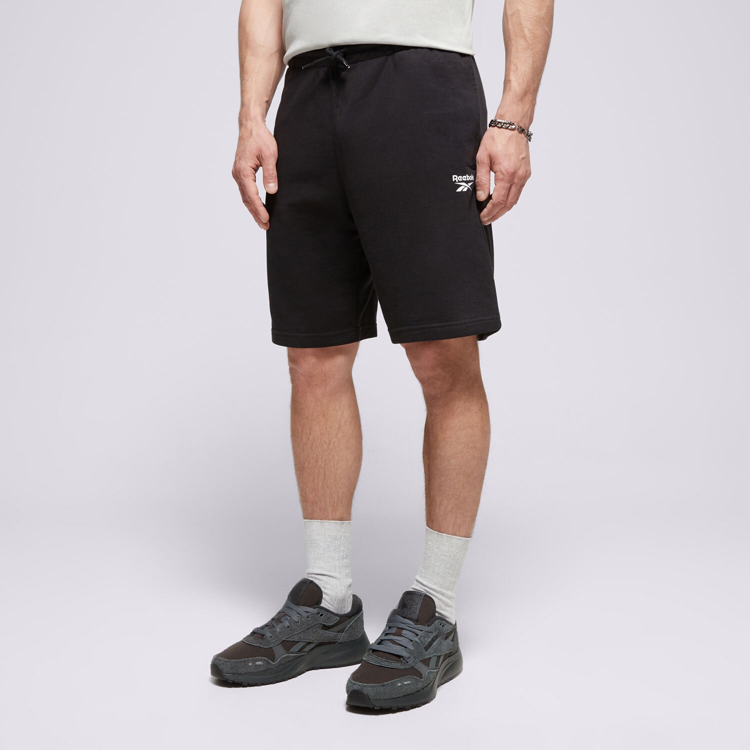Herren Shorts REEBOK SHORTS RI FT LEFT LEG SHORT HS7377_100065296 Schwarz