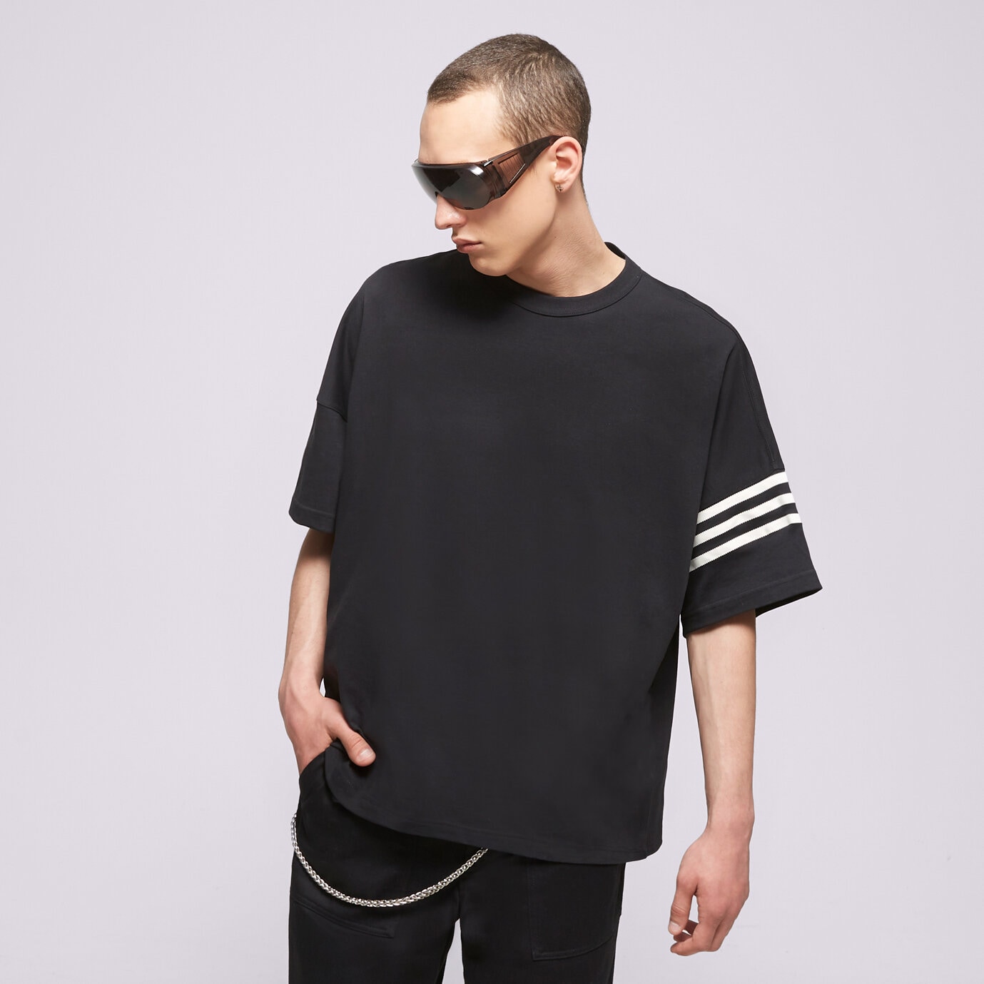 Herren T-Shirt ADIDAS T-SHIRT NEW C TEE HM1875 Schwarz