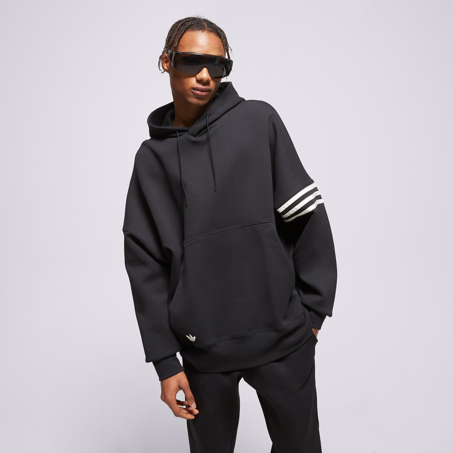 Herren ADIDAS HOODIE NEW C HOODIE HM1871 Schwarz