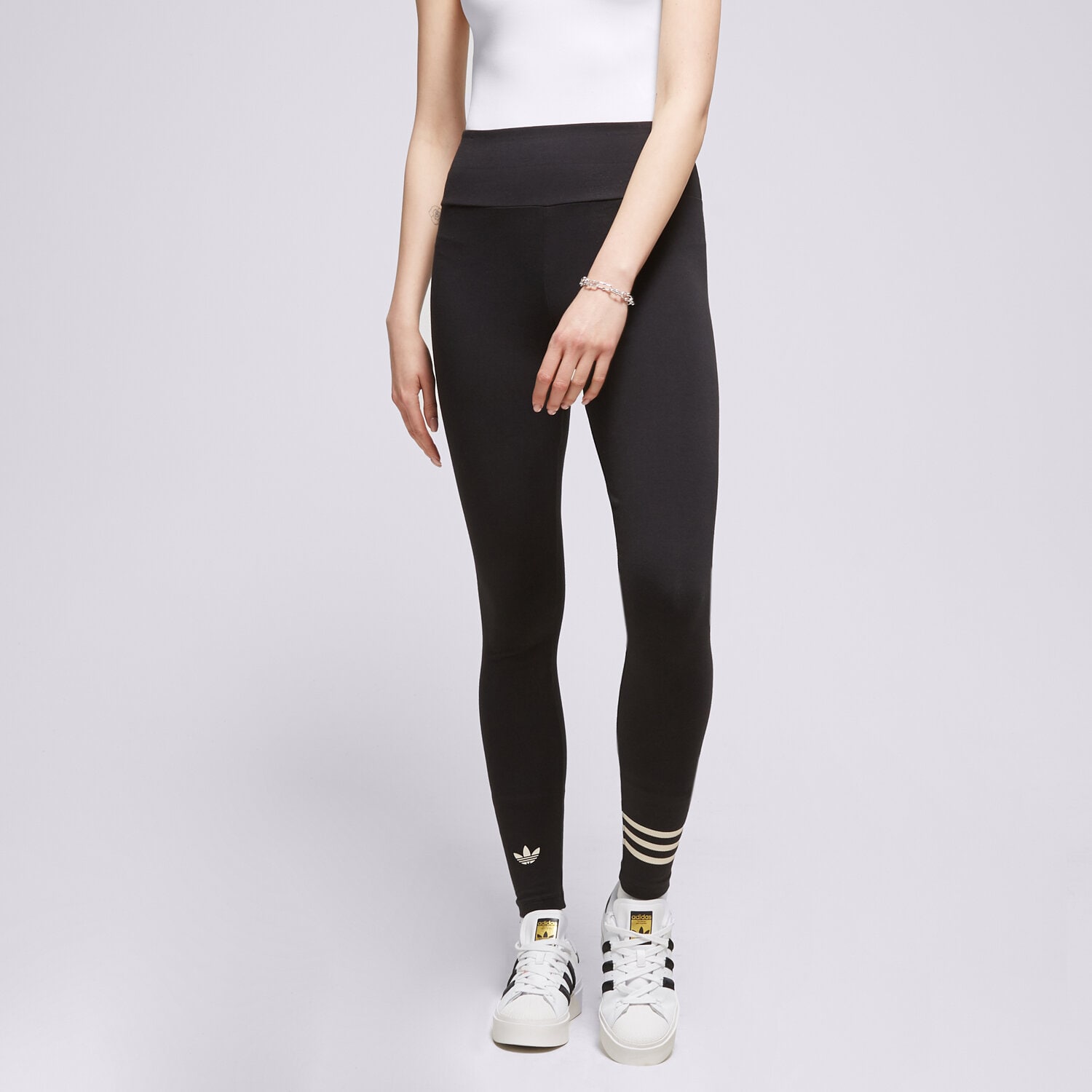 Damen Hosen ADIDAS HOSE LEGGINGS IB7313 Schwarz