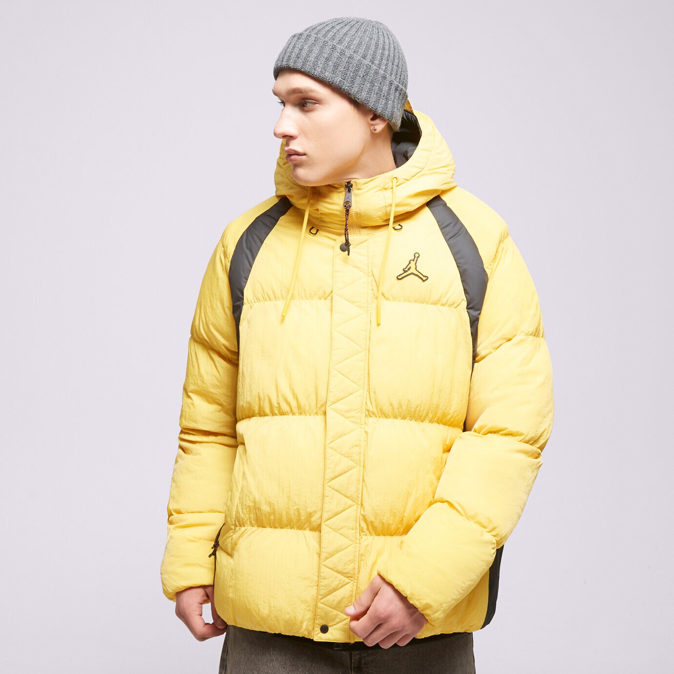 Herren Winterjacke JORDAN JACKE WINTER M J ESS PUFFER JKT DA9806-781 Gelb