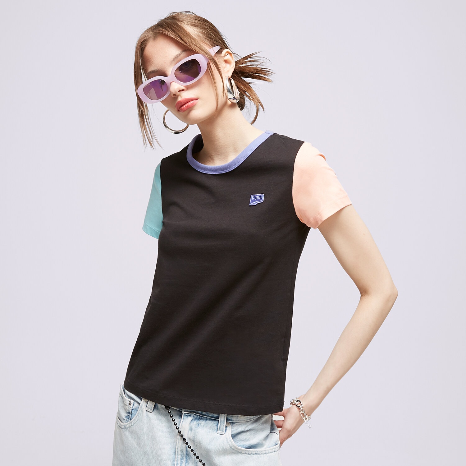 Damen T-Shirt PUMA T-SHIRT 599657 599657 01 Schwarz