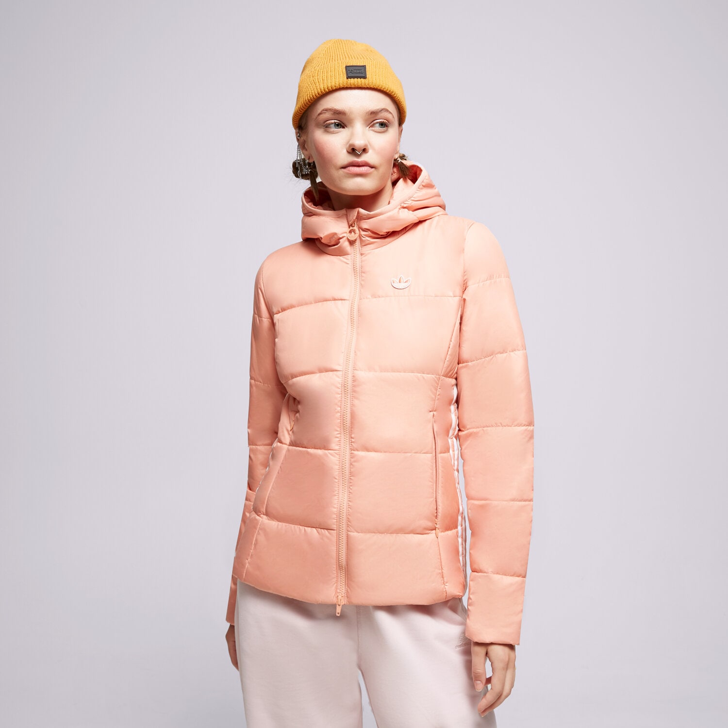 Damen Winterjacke ADIDAS JACKE SLIM JACKET H20210 Rosa